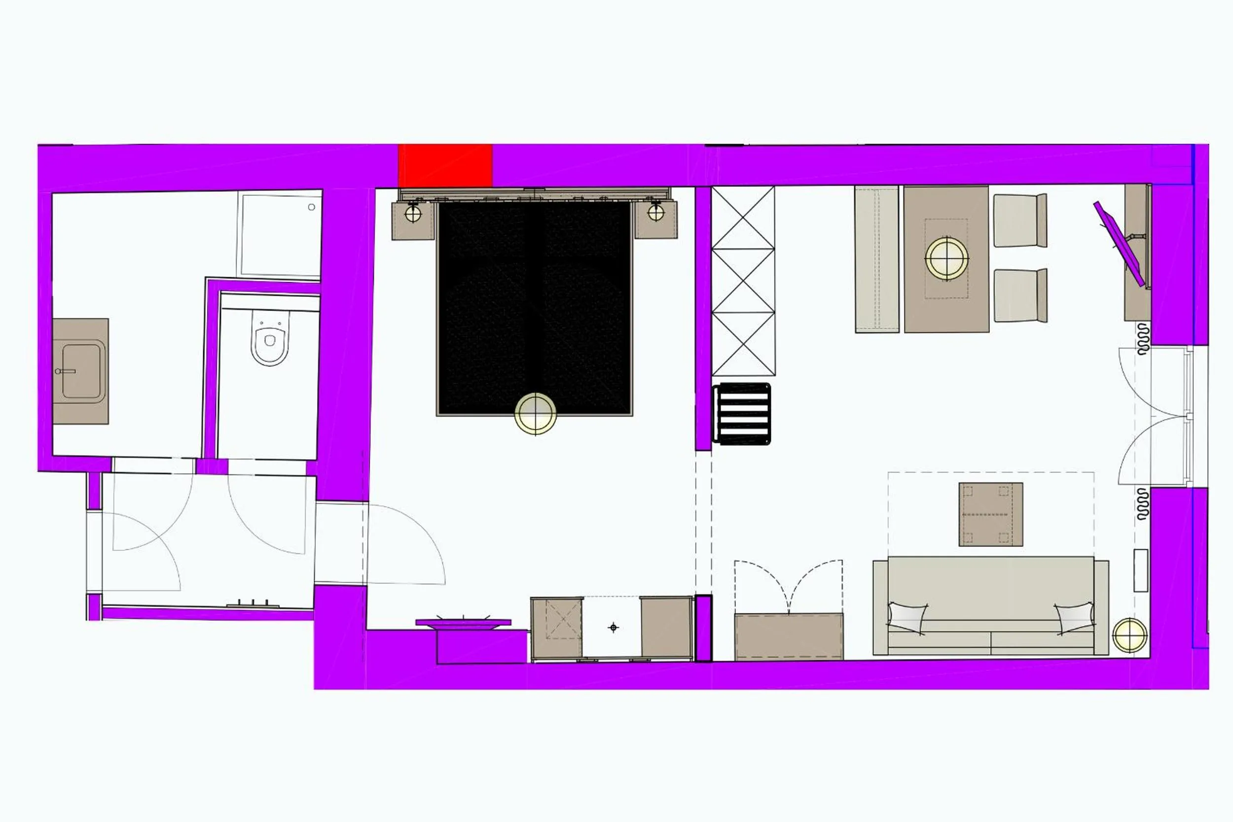 Photo of the whole room in Apartmenthotel 's Mitterndorf