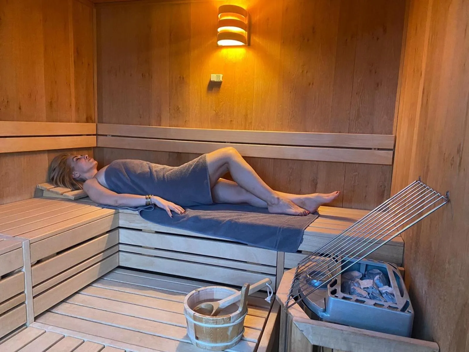 Sauna in Apartmenthotel 's Mitterndorf