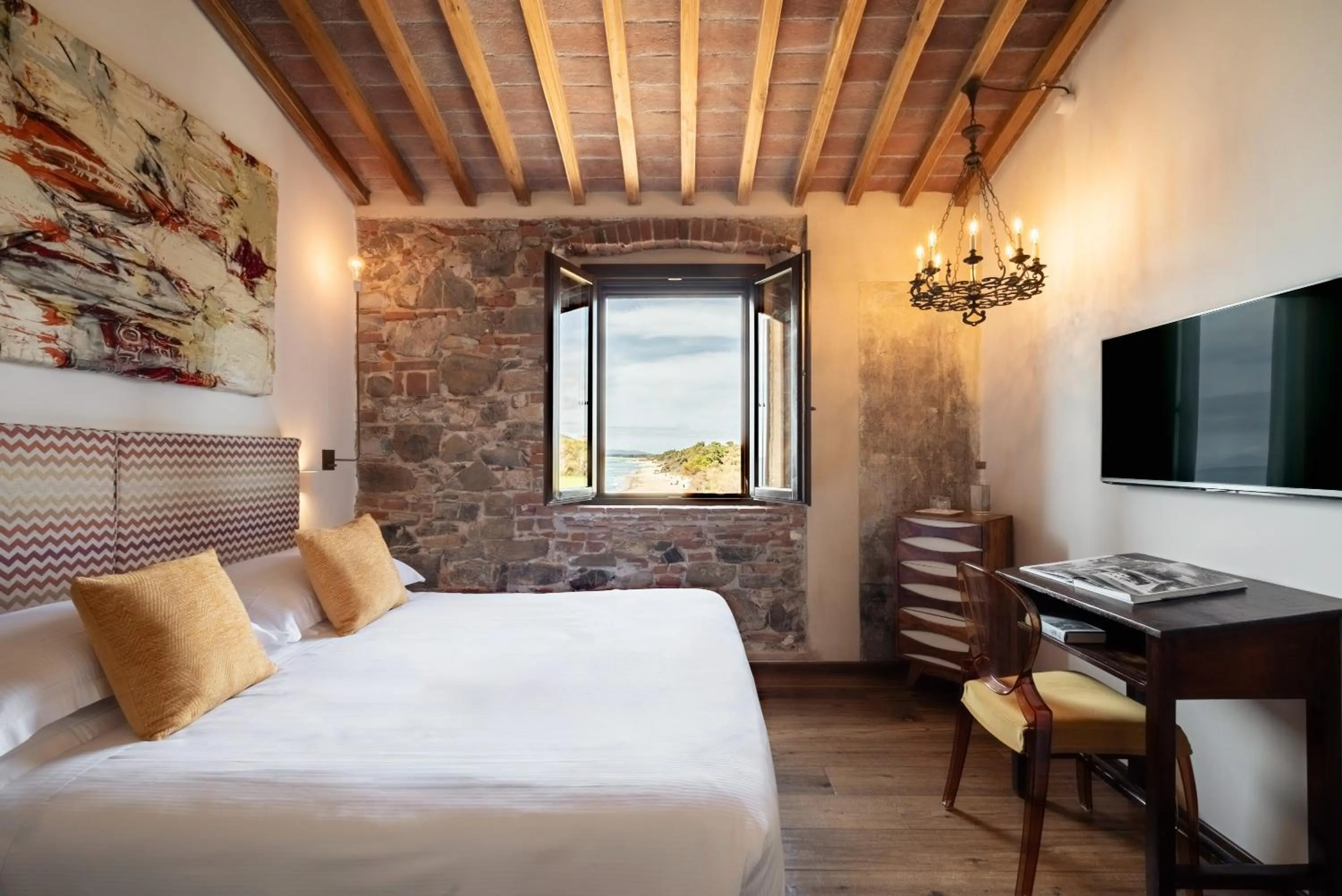 Photo of the whole room, Bed in Torre Mozza - Dimora d' Epoca