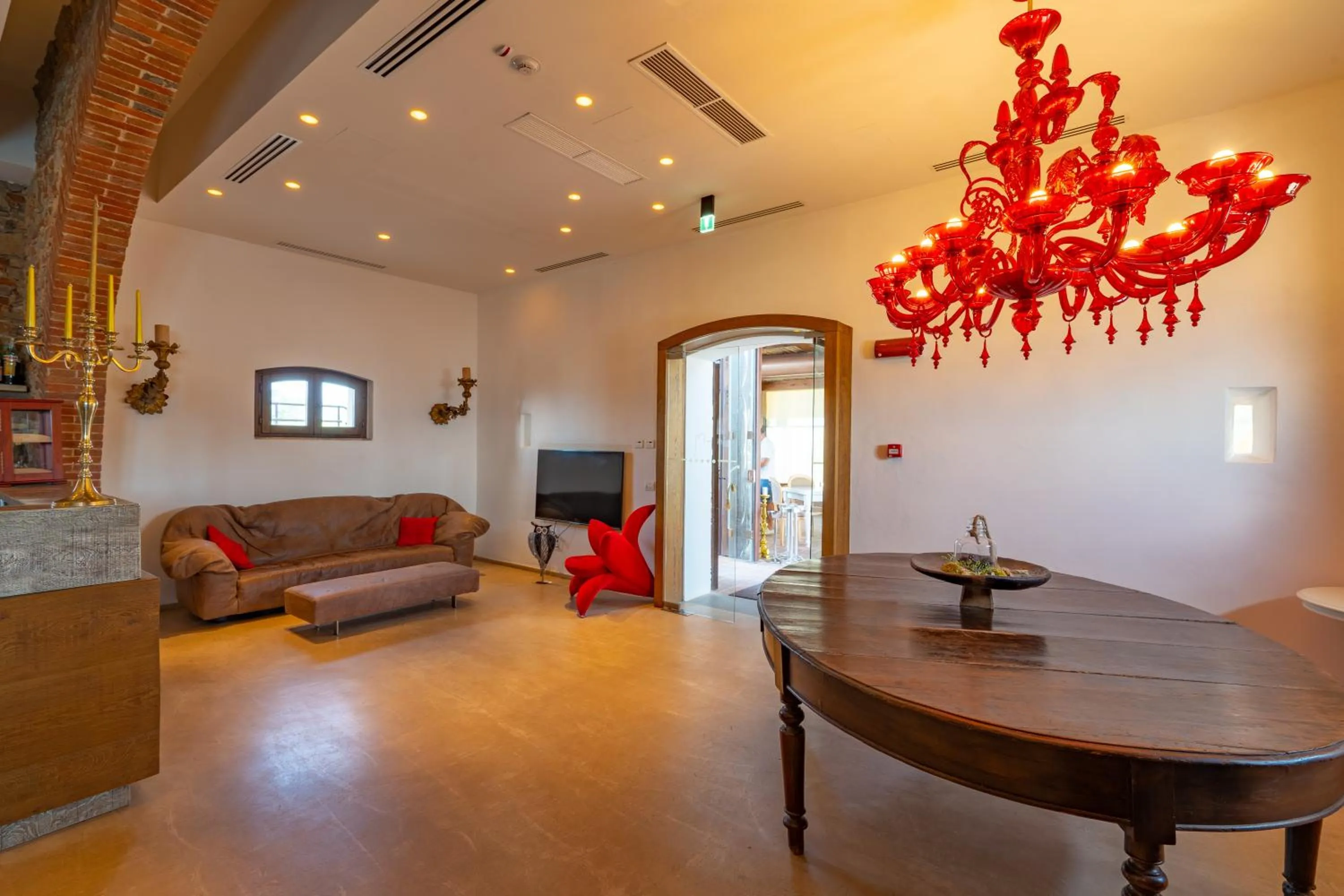 Communal lounge/ TV room in Torre Mozza - Dimora d' Epoca