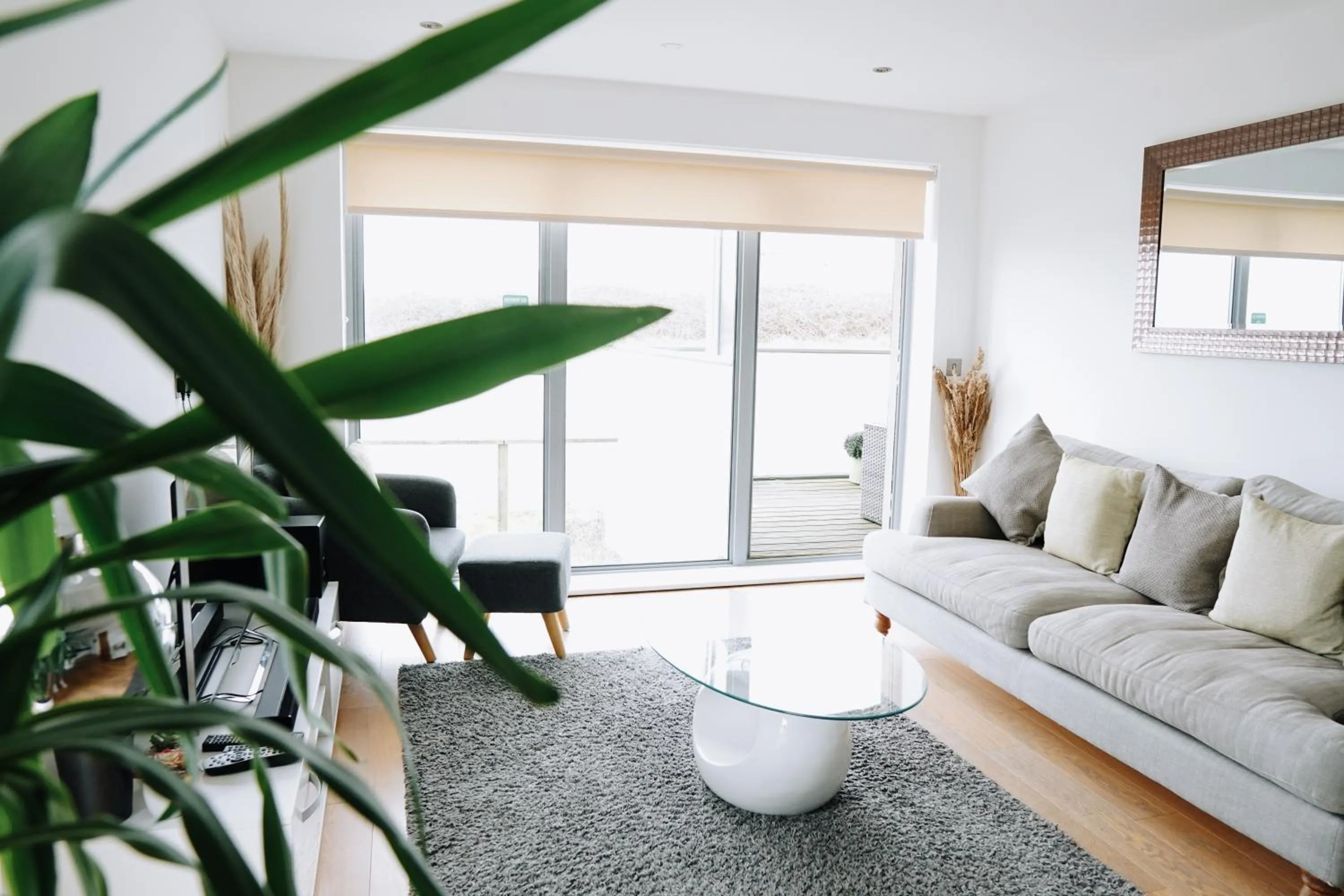 Living room in Azure 7 Apartment