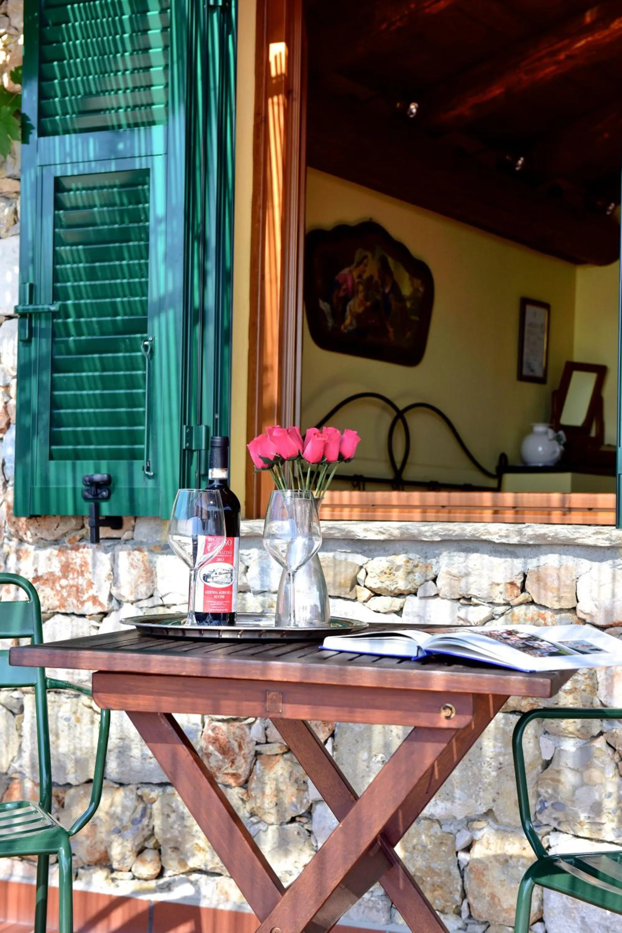 Decorative detail in Locanda Dei Boi