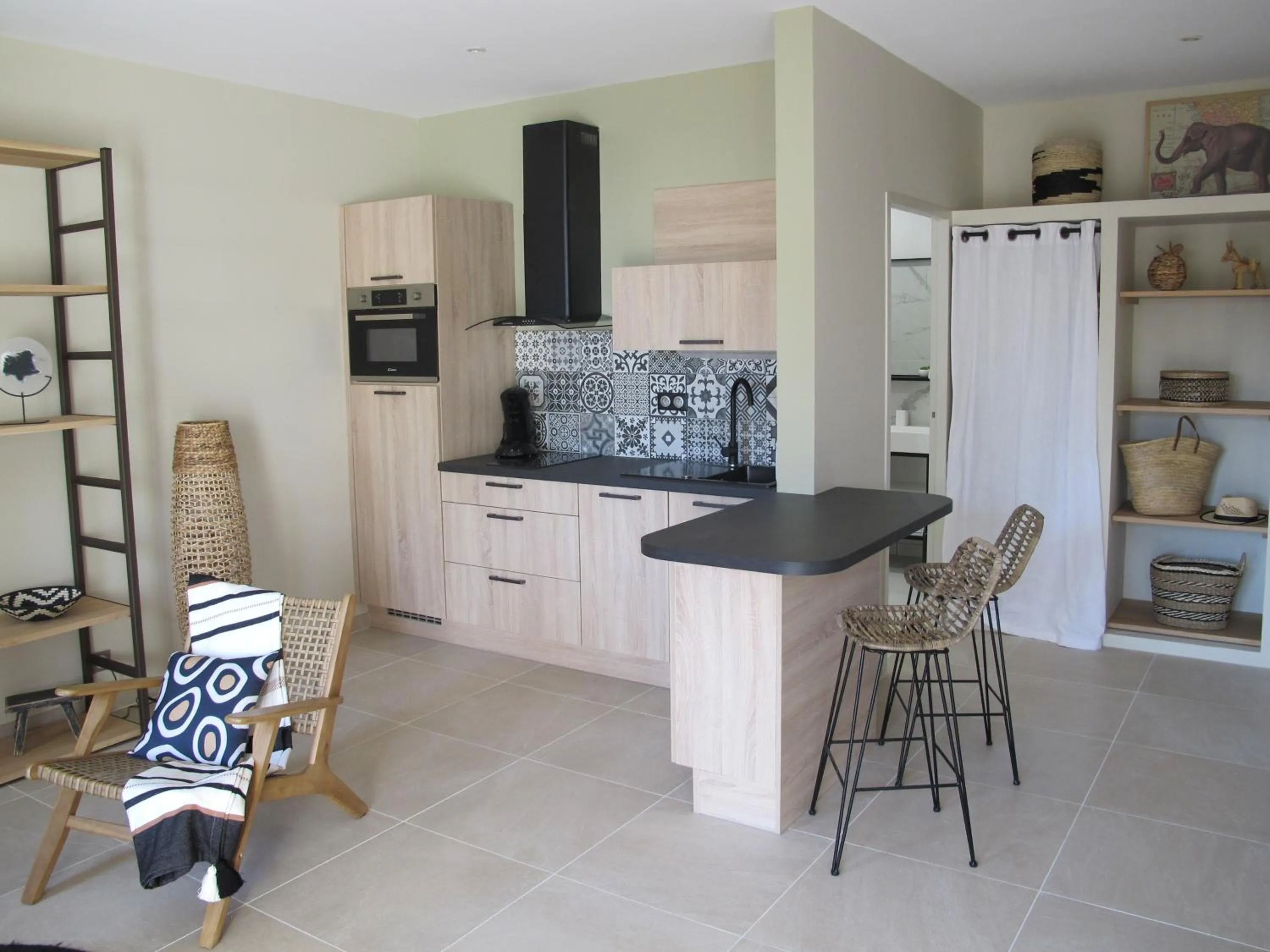 Kitchen or kitchenette in La Cour Des Sens