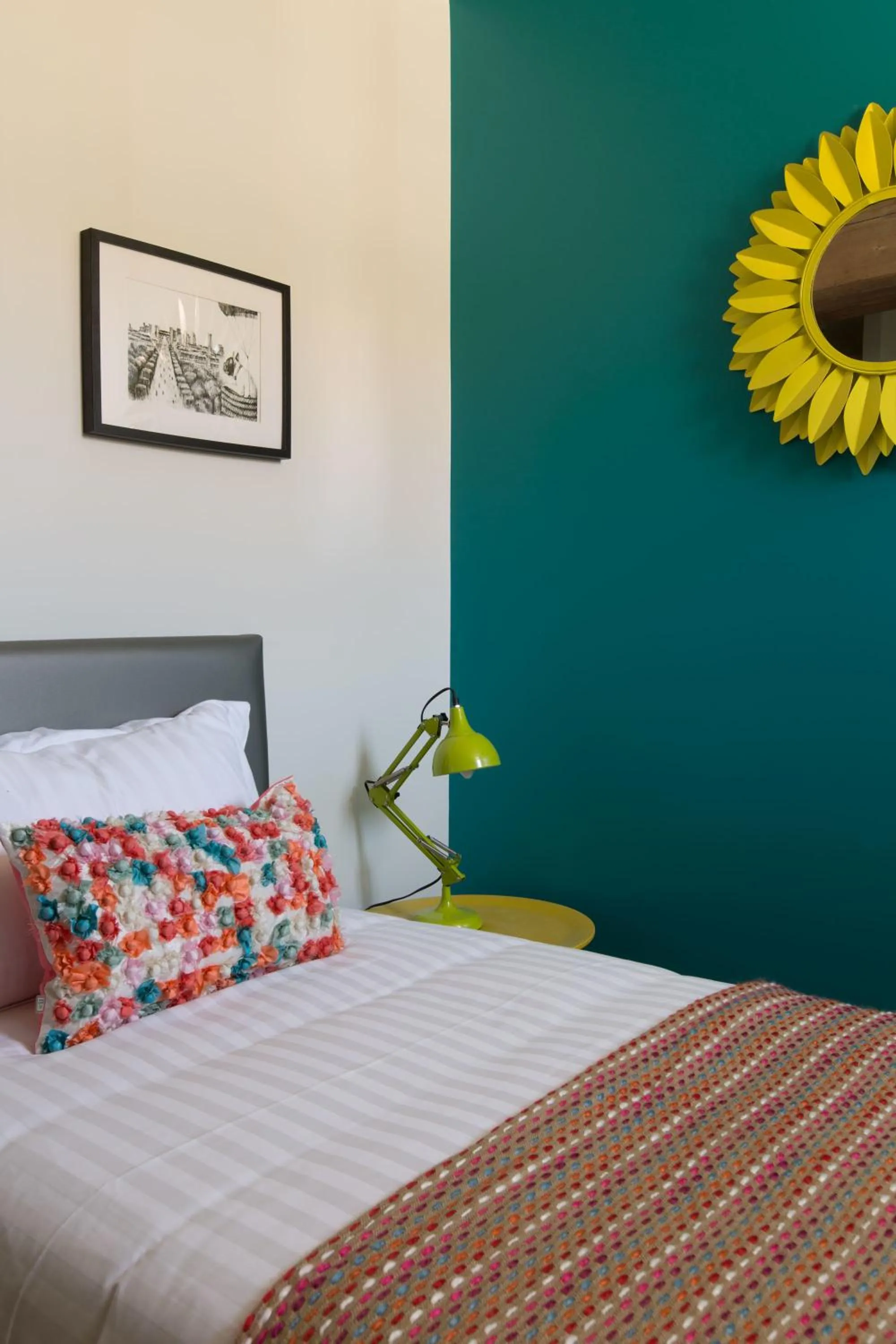 Bedroom in La Cour Des Sens