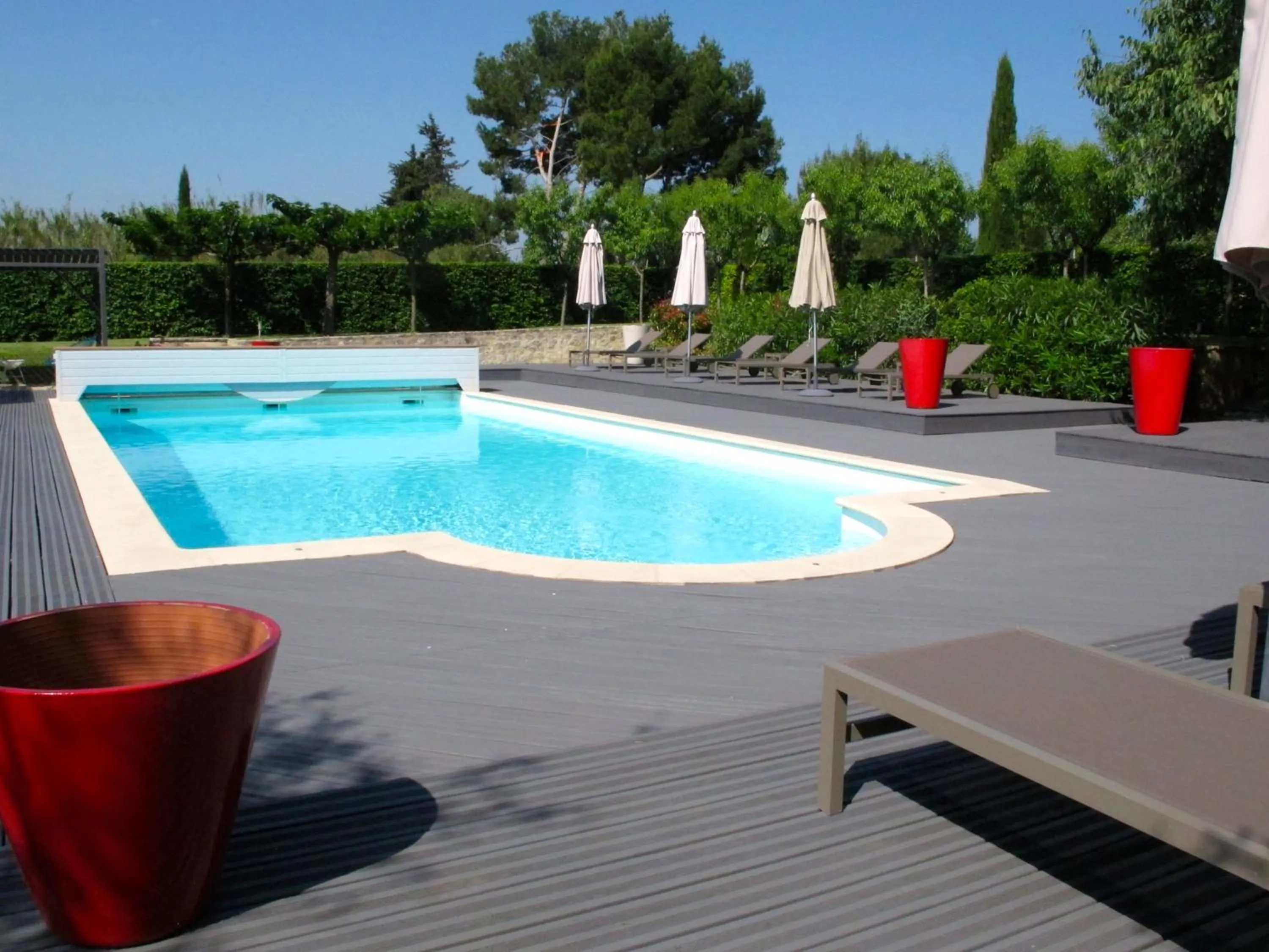 Swimming pool in La Cour Des Sens