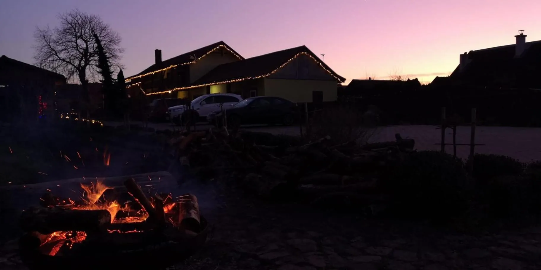 Sunset in Pod Kasztanem