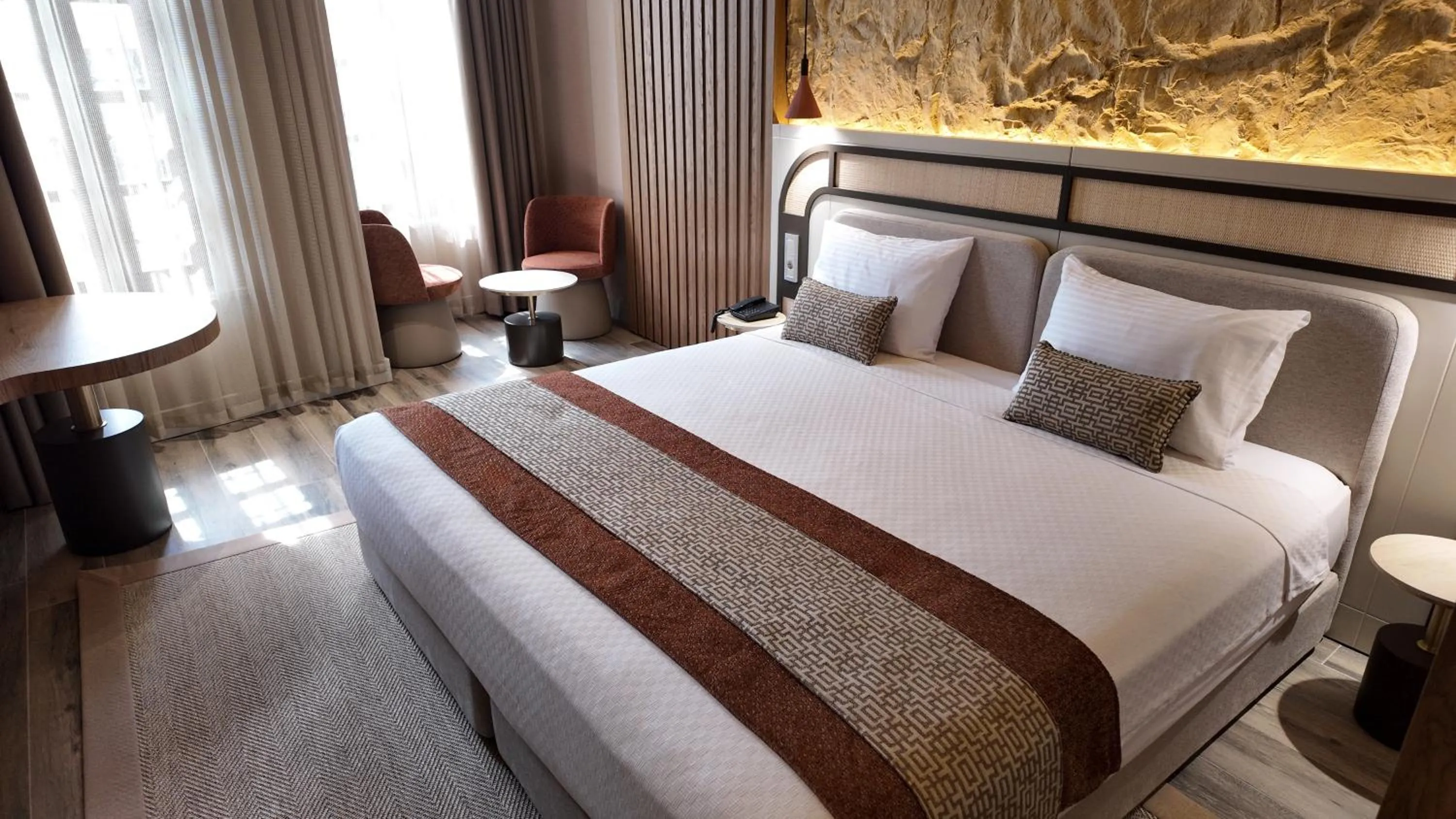 Bed in Rempart Hotel