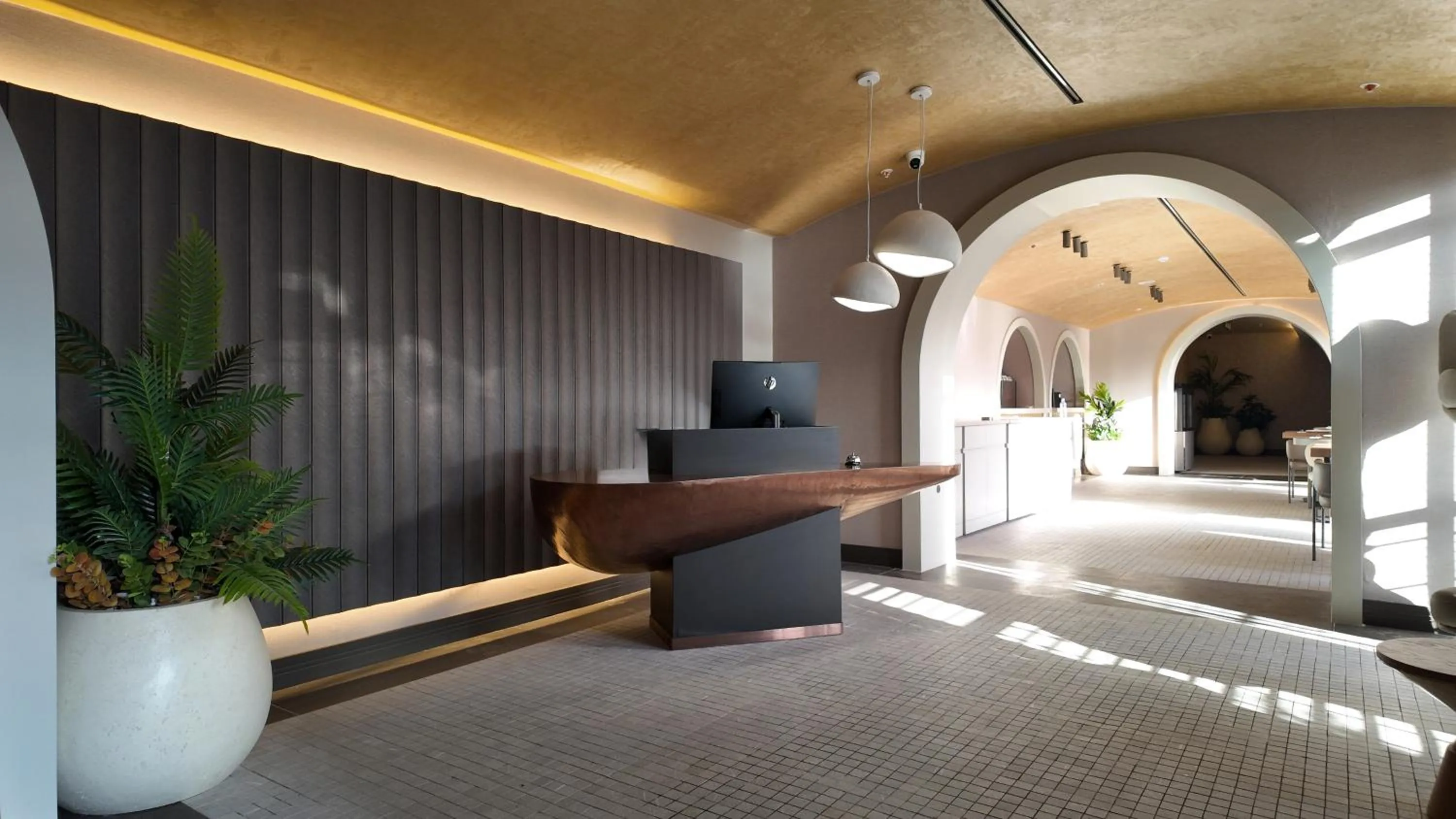 Lobby or reception in Rempart Hotel