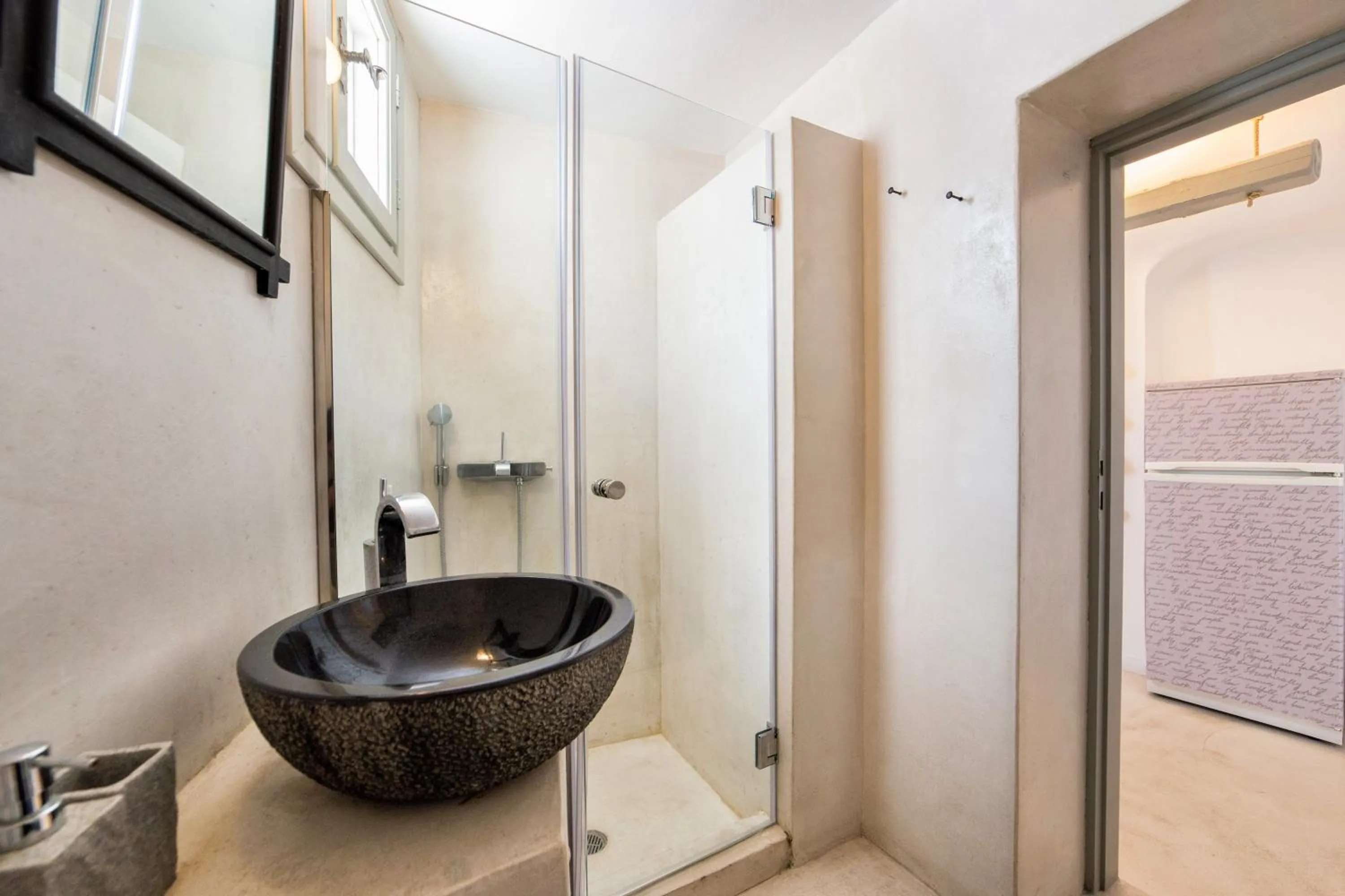 Shower in Kampanario Luxury Two-Bedroom Villa with Private Jacuzzi