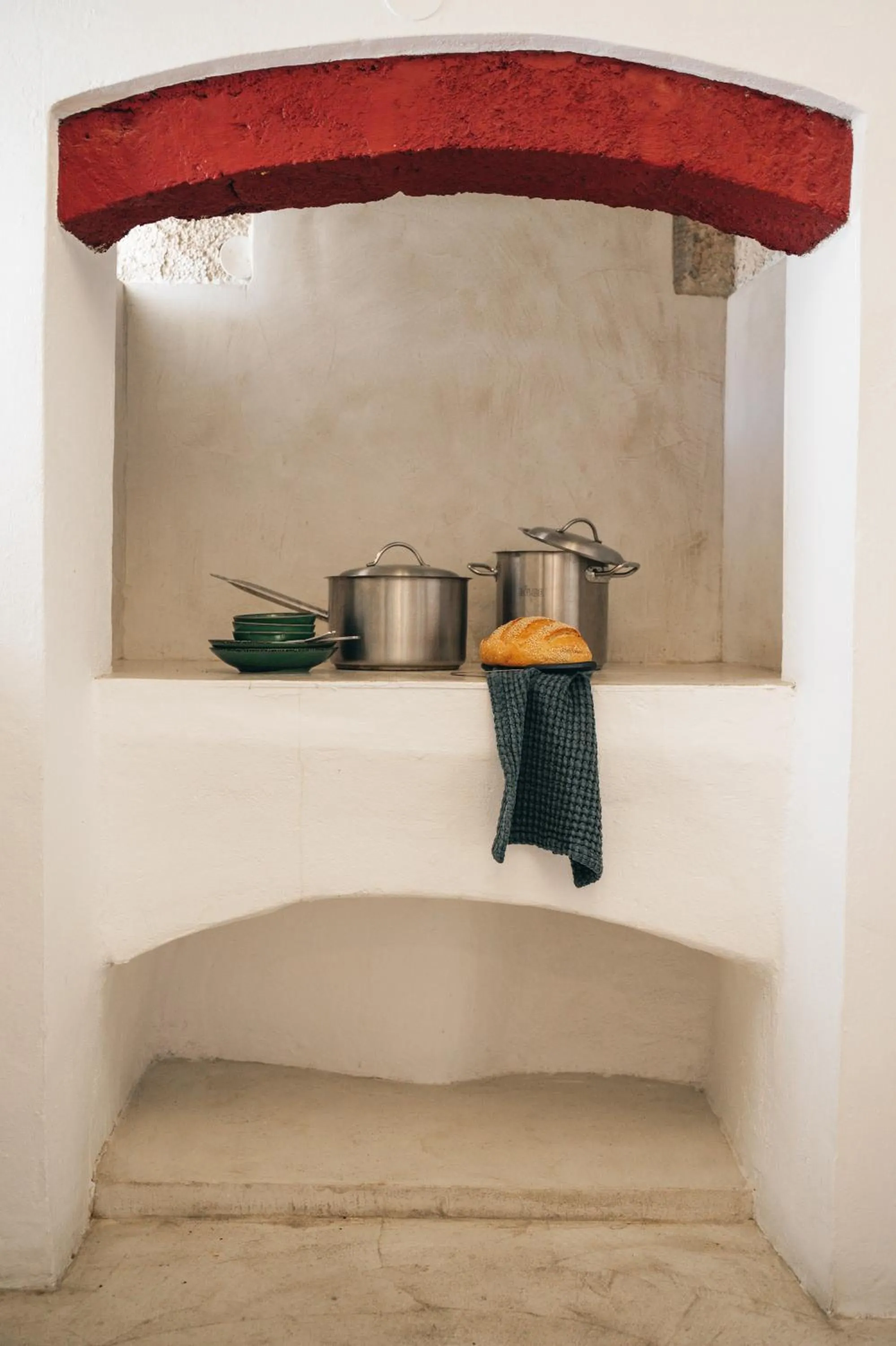 Kitchen or kitchenette in Kampanario Luxury Two-Bedroom Villa with Private Jacuzzi