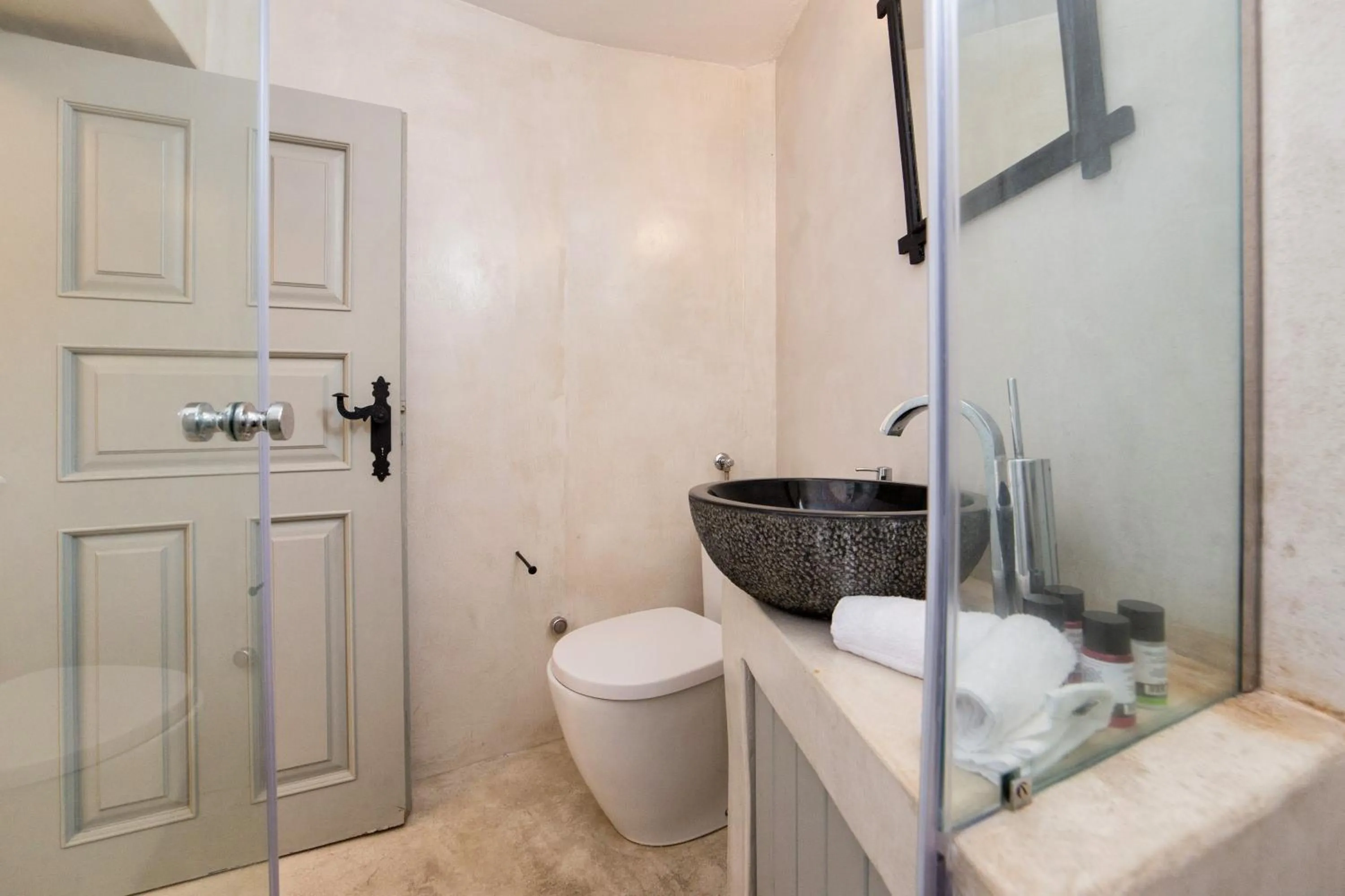 Shower in Kampanario Luxury Two-Bedroom Villa with Private Jacuzzi