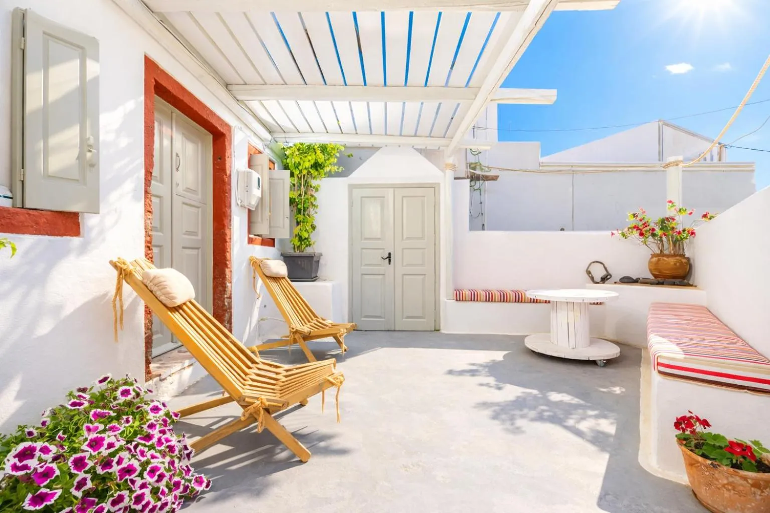 Property building in Kampanario Luxury Two-Bedroom Villa with Private Jacuzzi