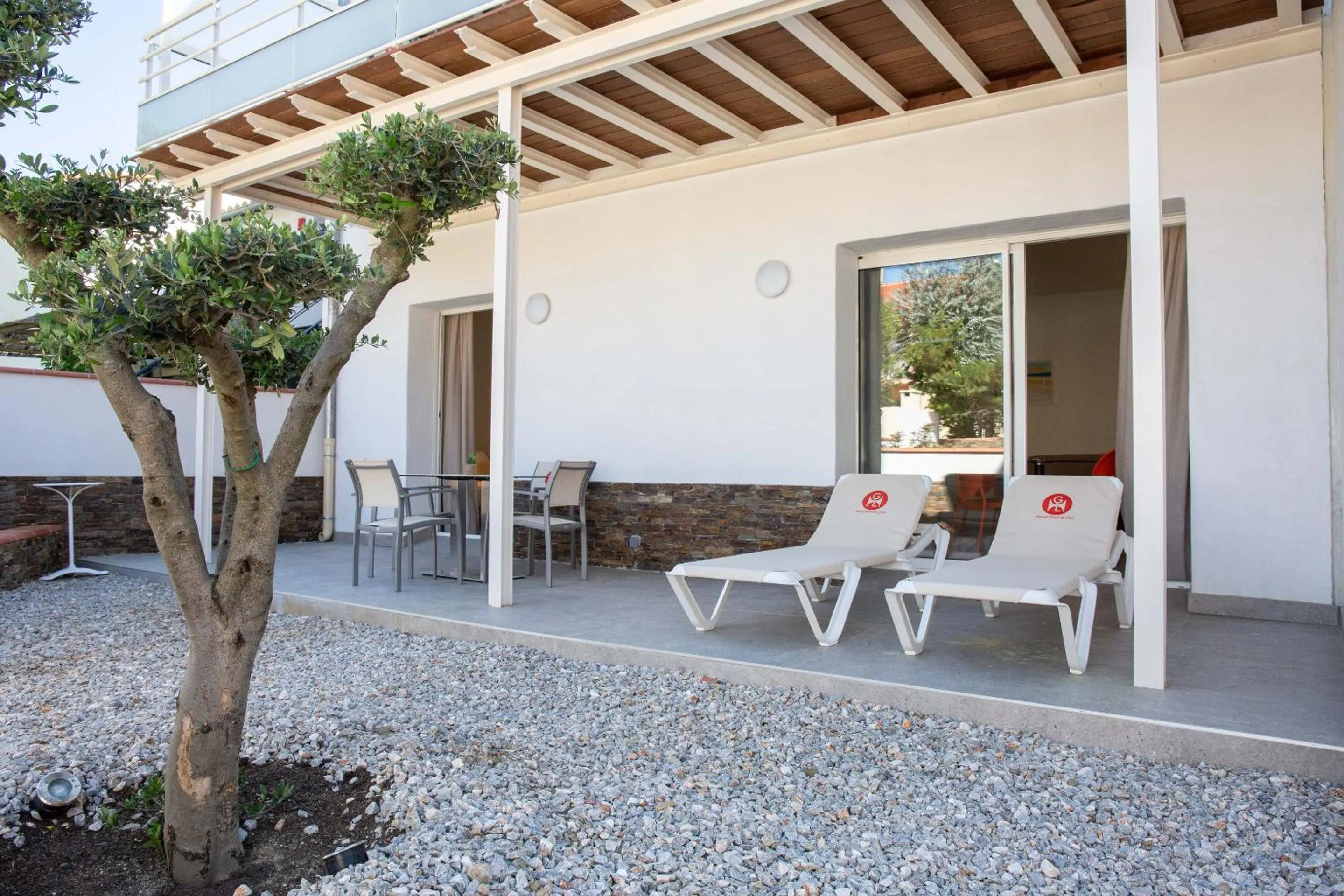 Patio in Résidence du Lido