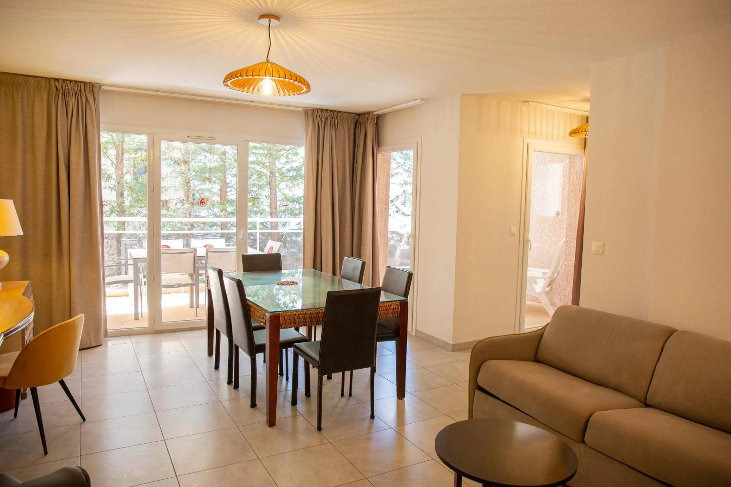 Living room in Résidence du Lido