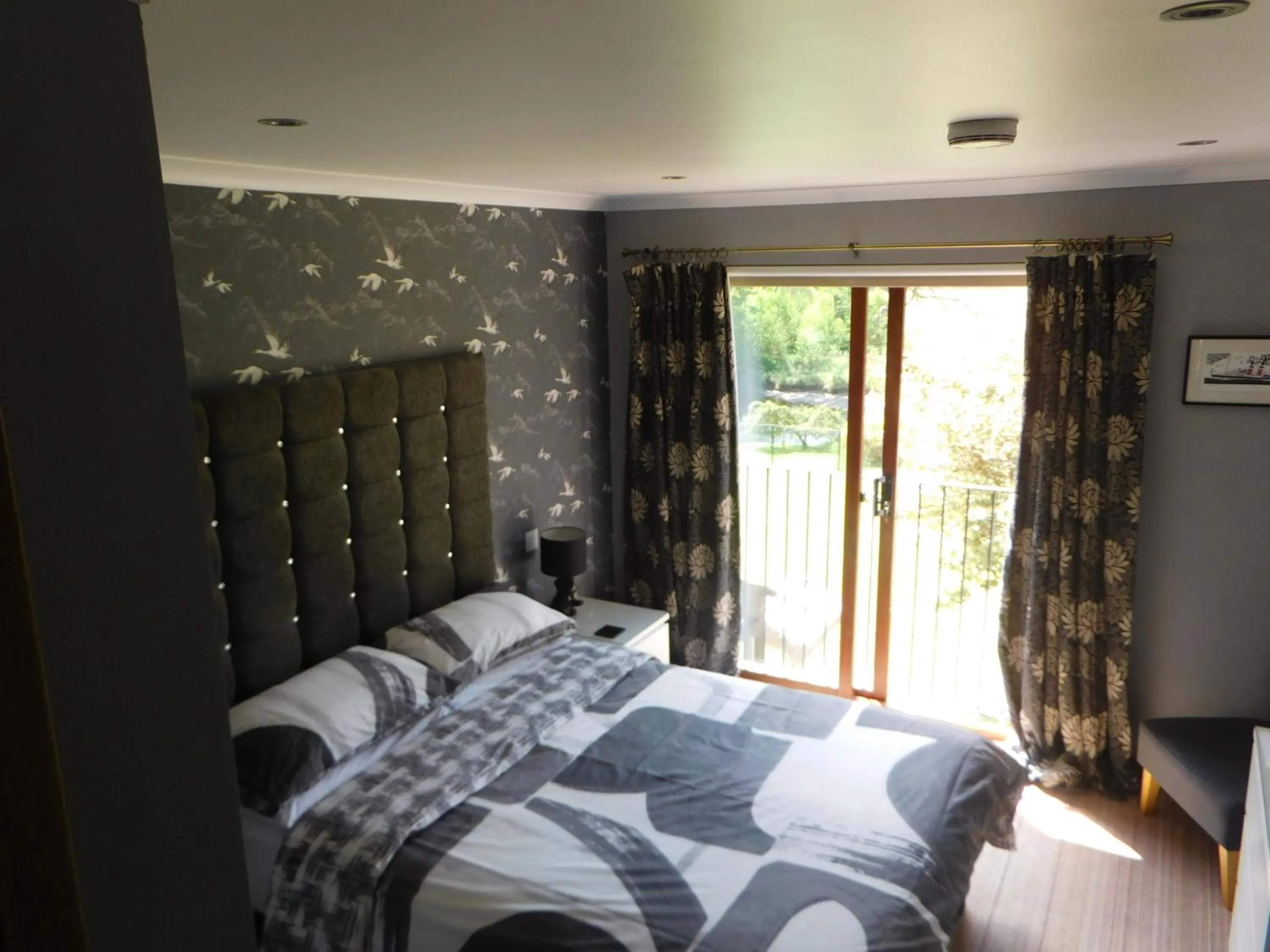 Bed in Riverside House