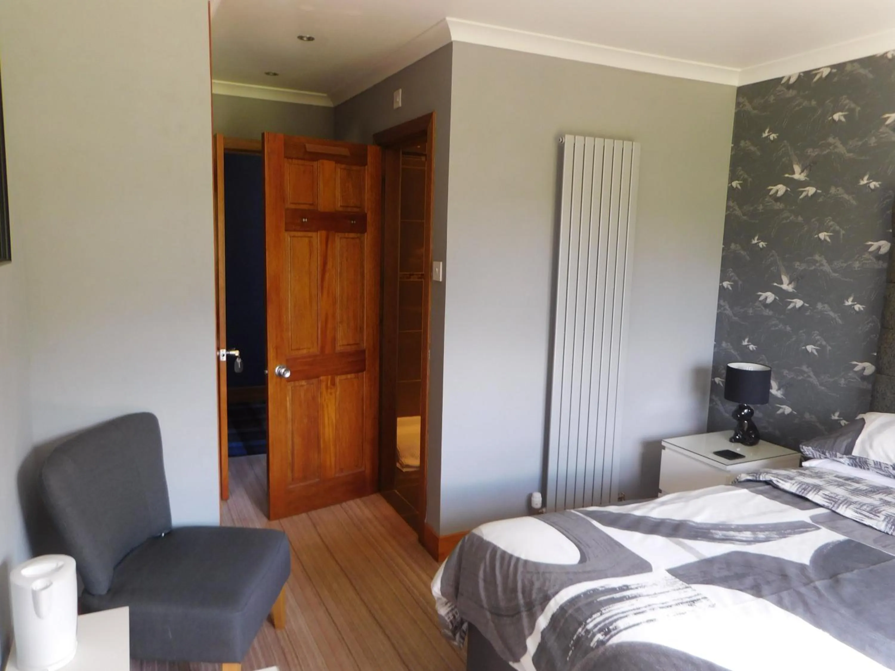 Bed in Riverside House