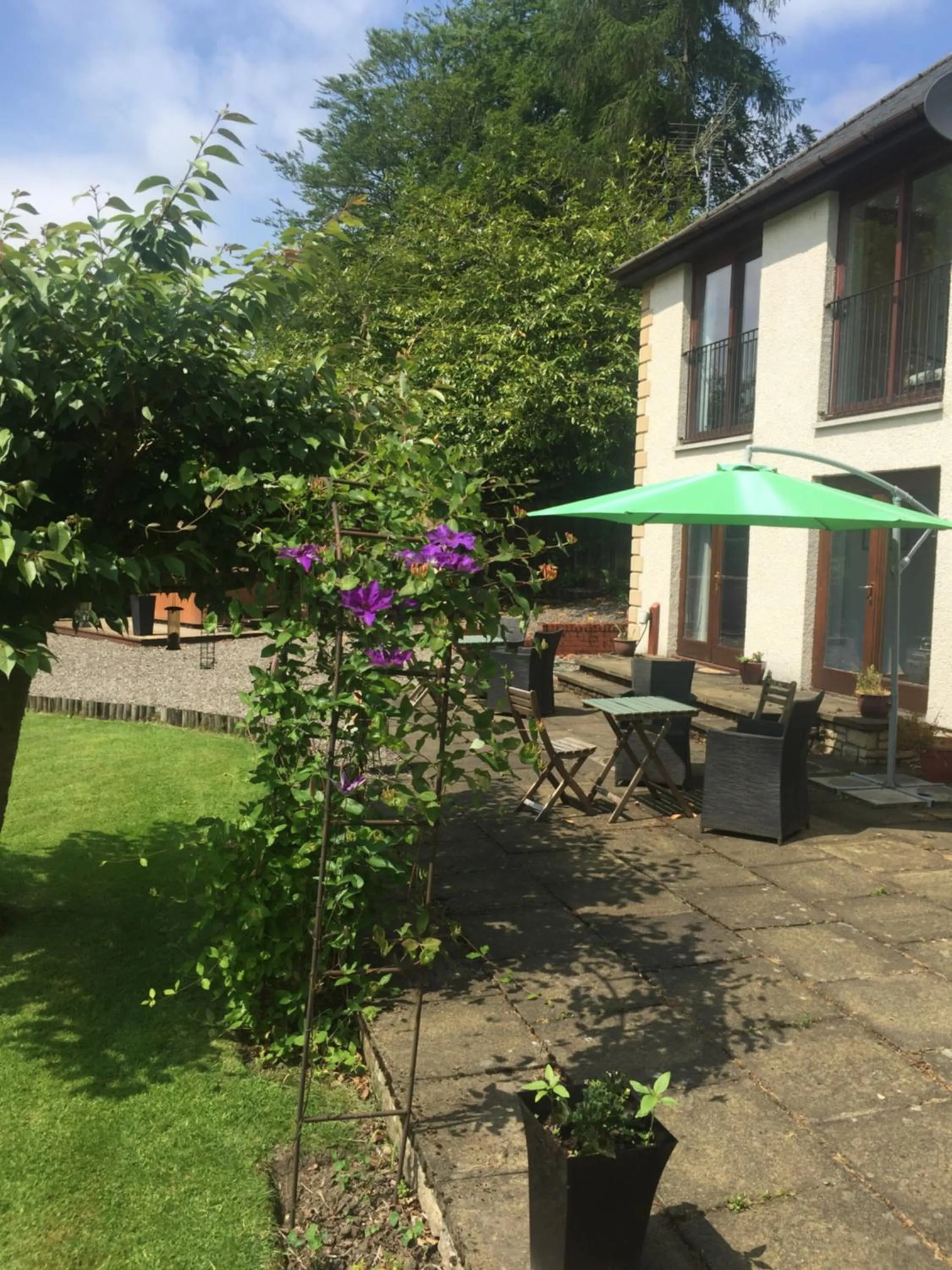 Patio in Riverside House