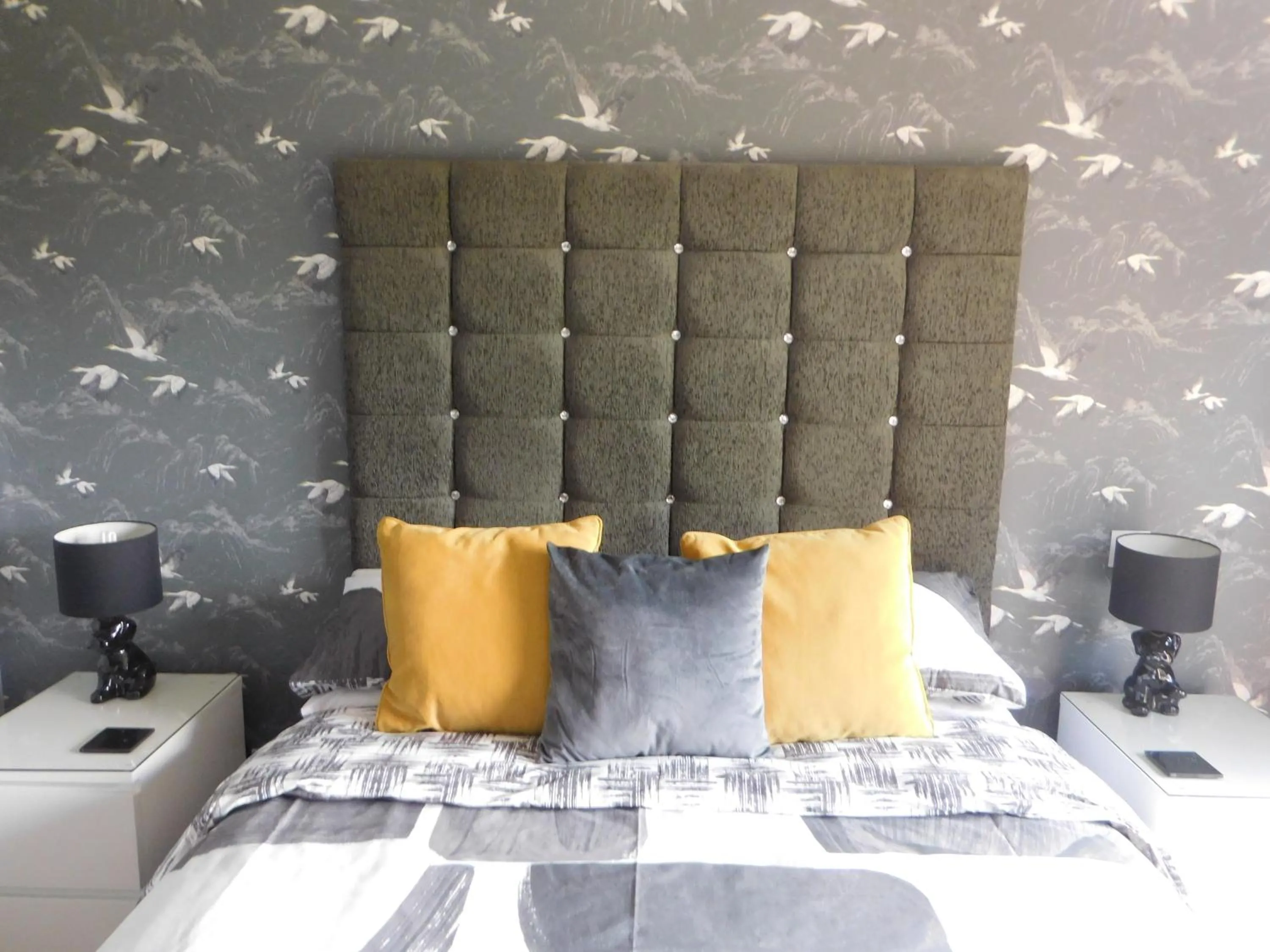 Bed in Riverside House