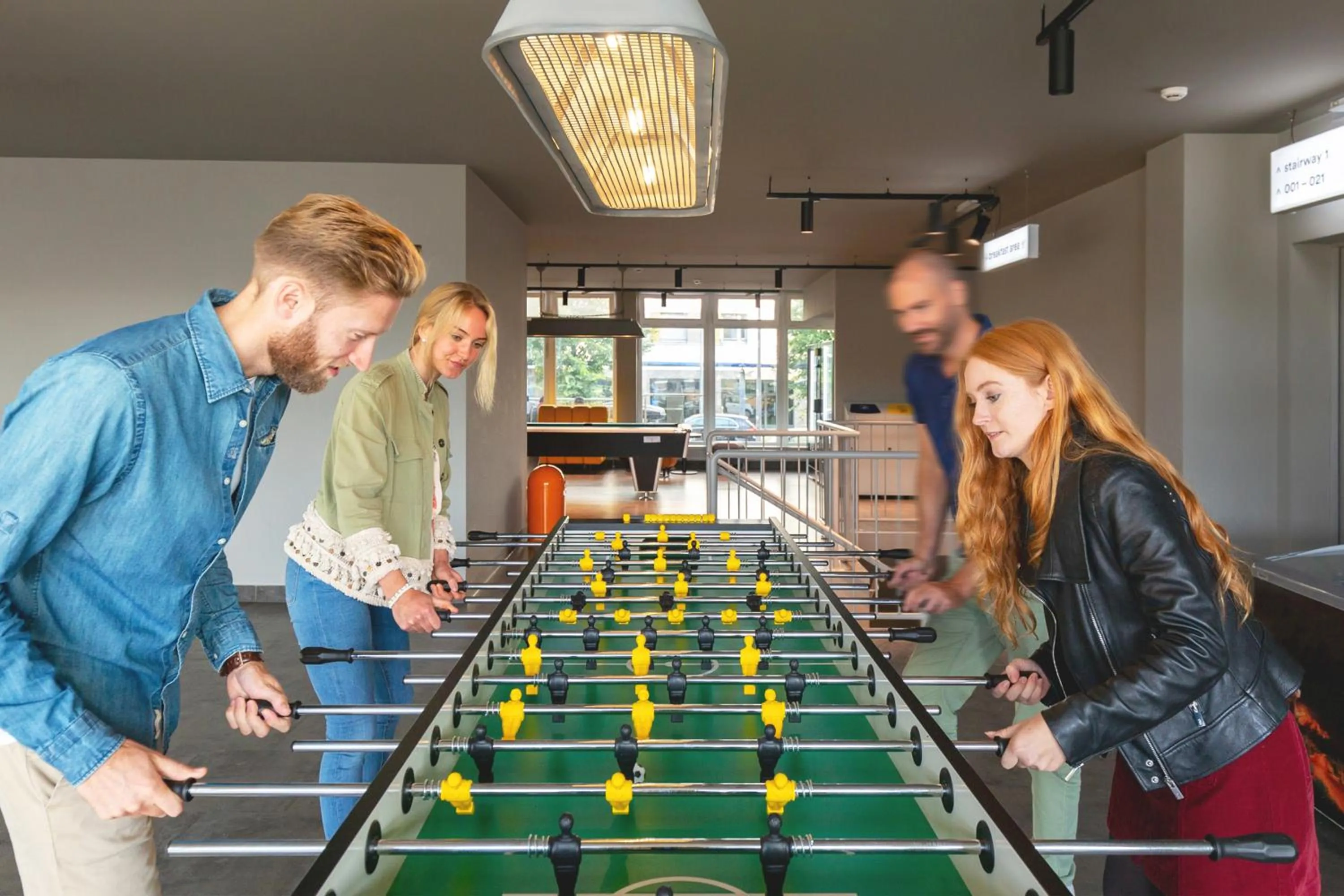 People in a&o Stuttgart City