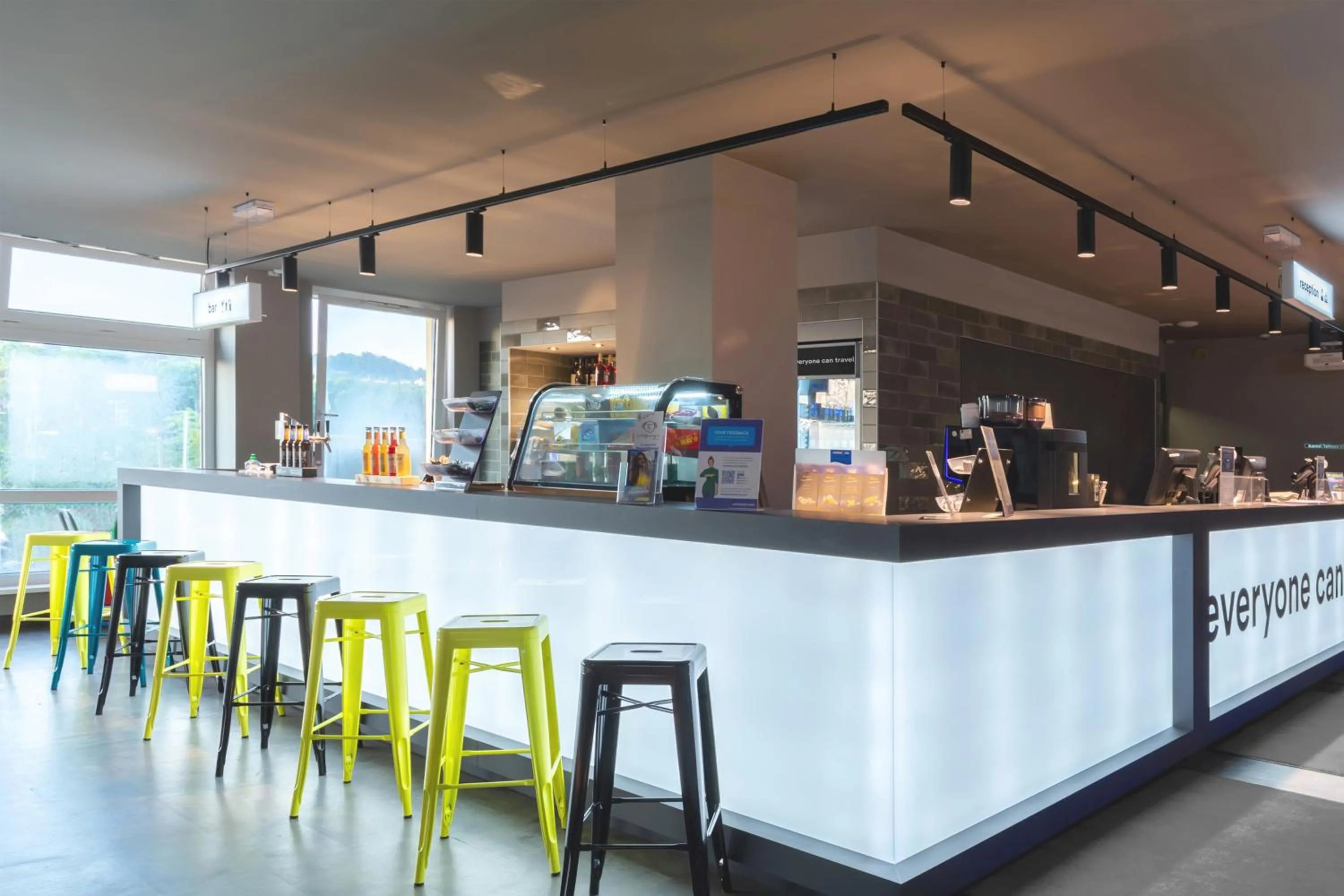 Lounge or bar in a&o Stuttgart City