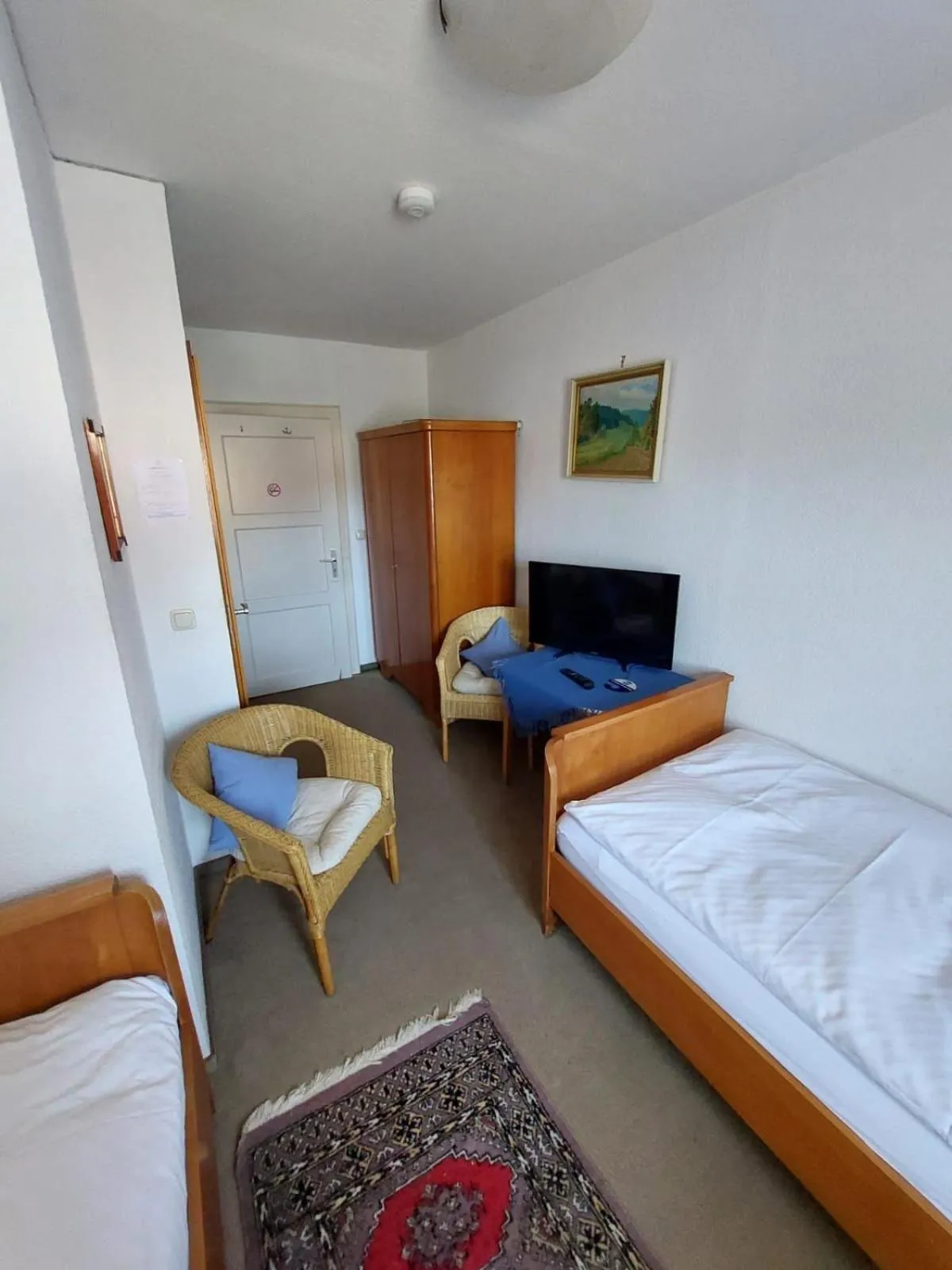 Bed in Goldner Engel, Restaurant - Hotel - Metzgerei