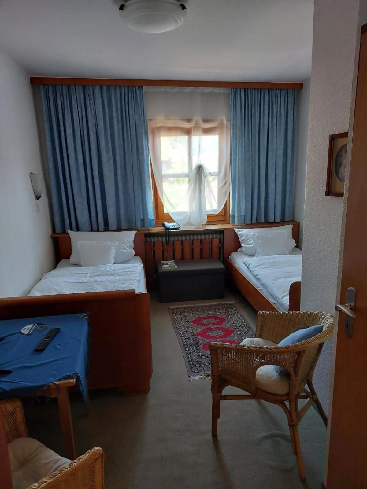 Bed in Goldner Engel, Restaurant - Hotel - Metzgerei