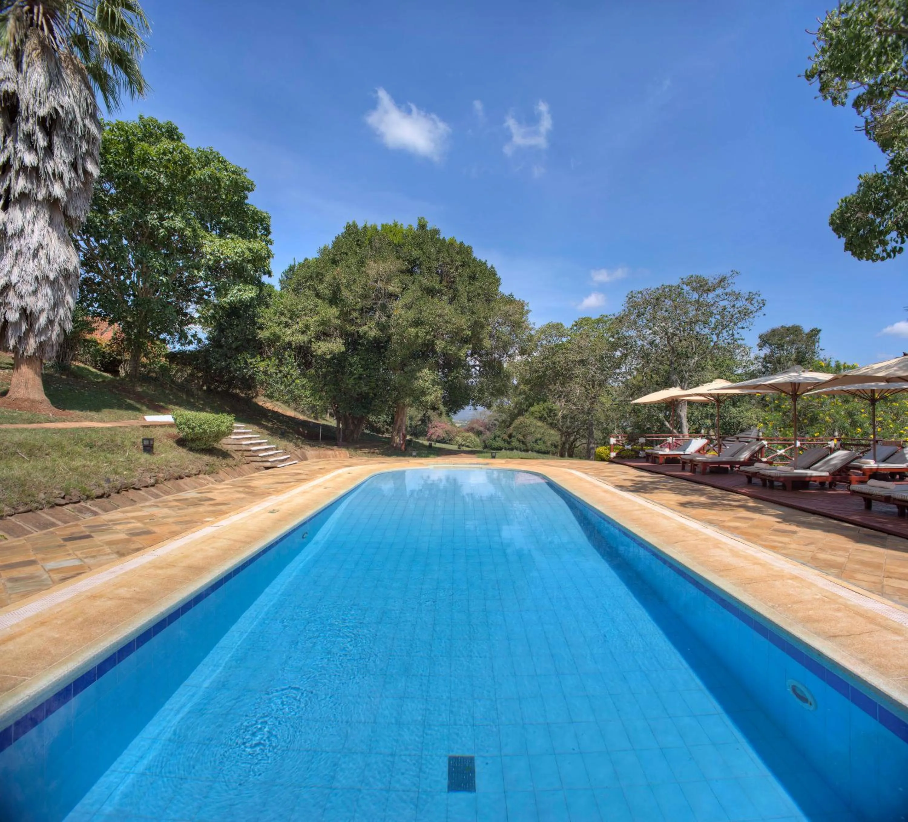 Pool view in The Aberdare Country Club