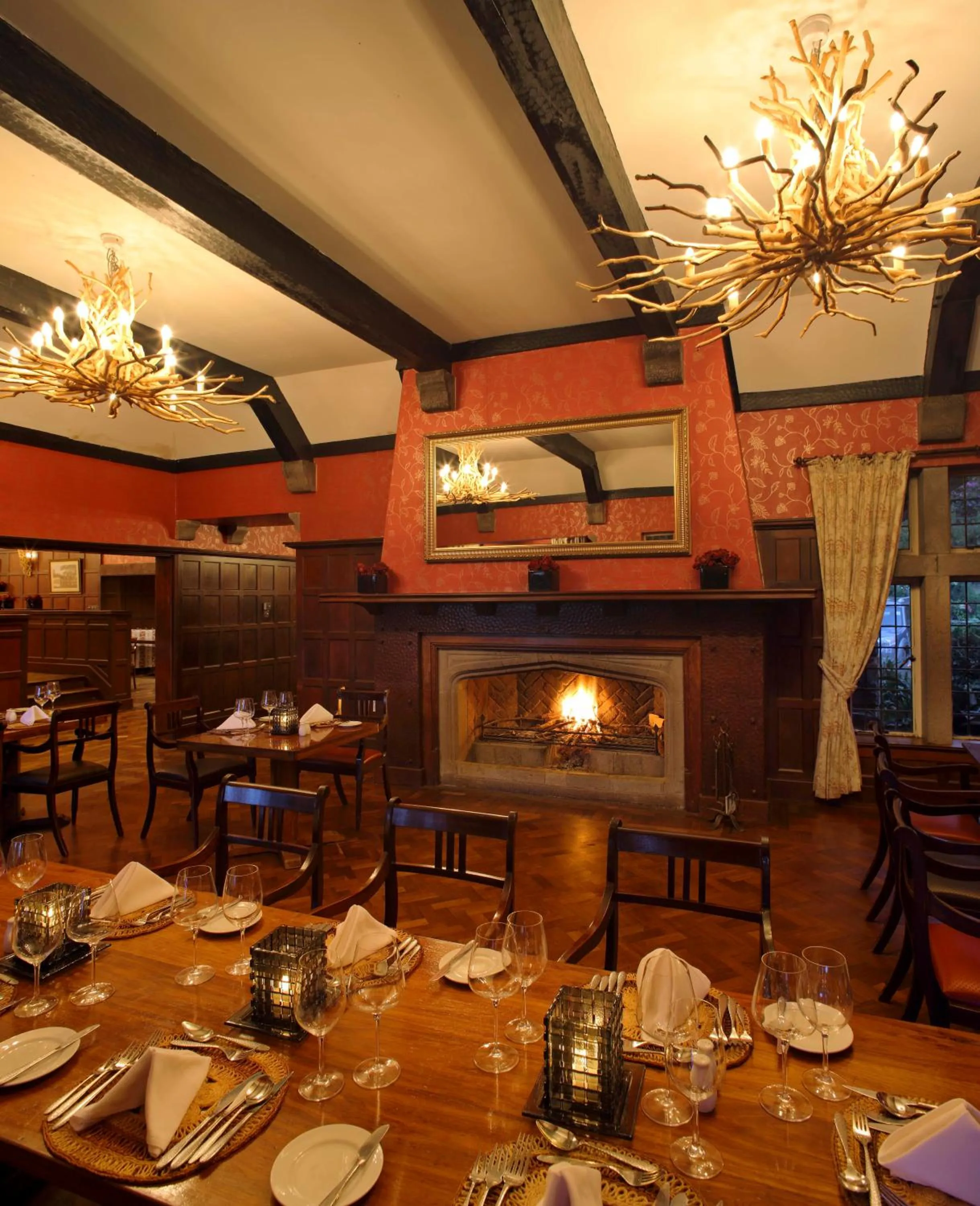 Dining area in The Aberdare Country Club