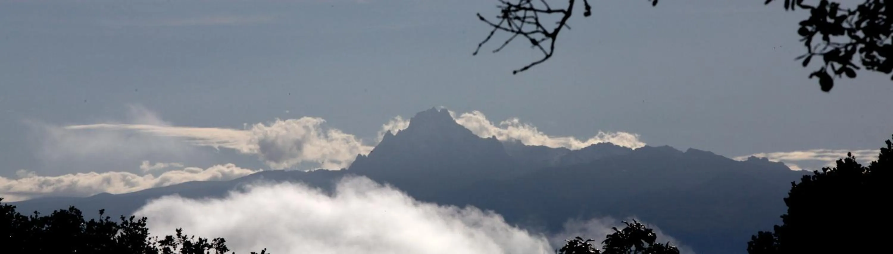 Mountain view in The Aberdare Country Club