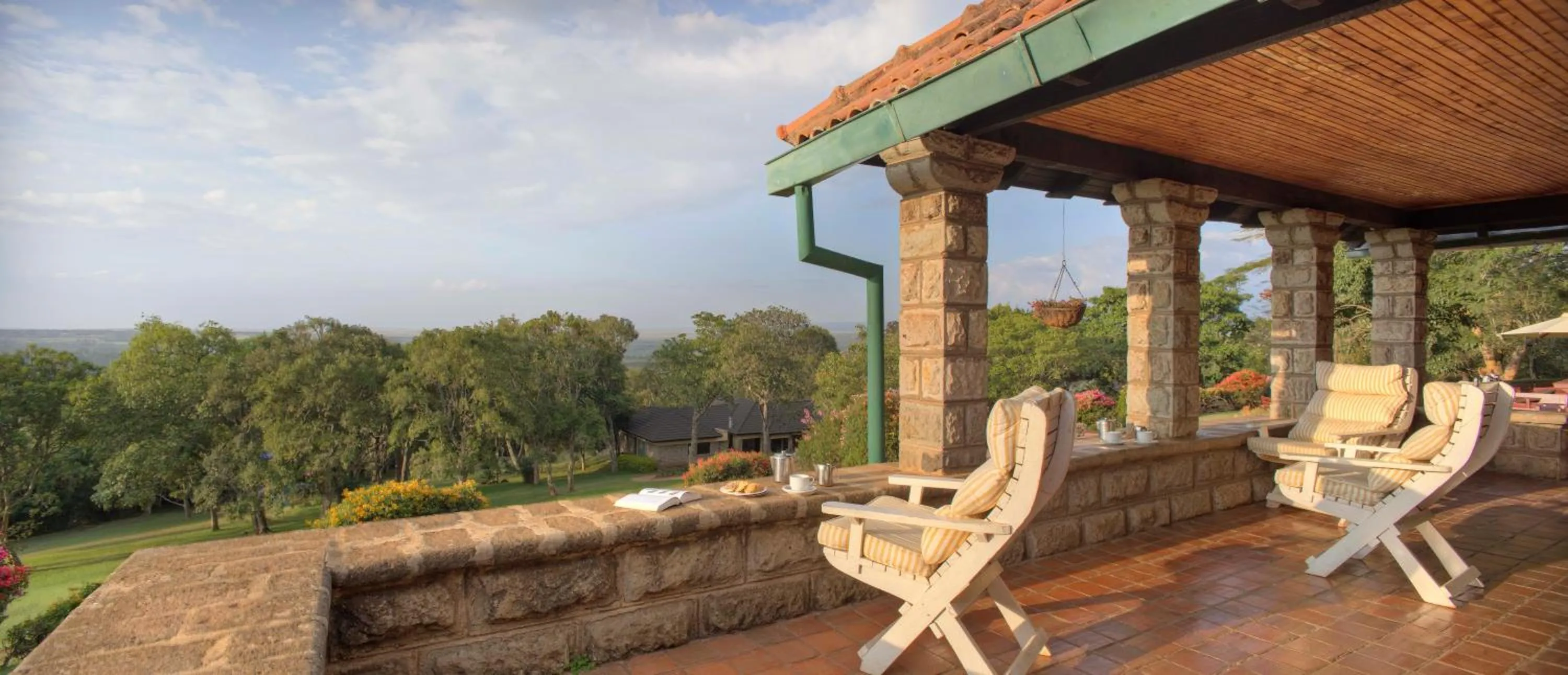 Patio in The Aberdare Country Club