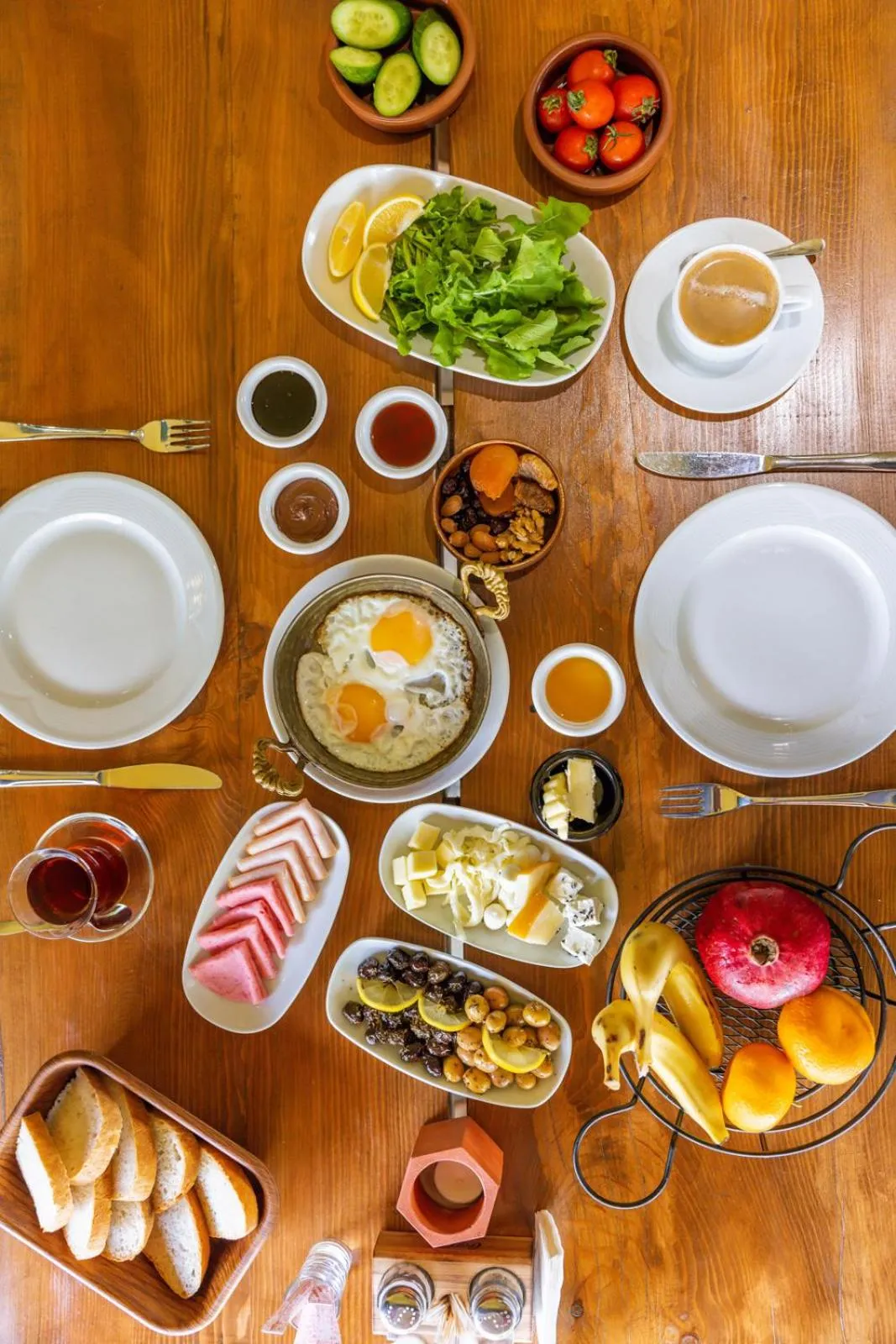 Breakfast in Kas Bilgin Hotel