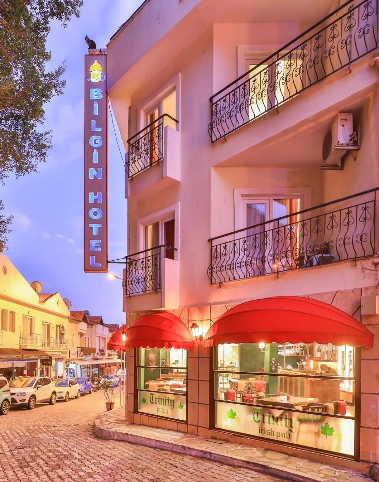 Property building in Kas Bilgin Hotel