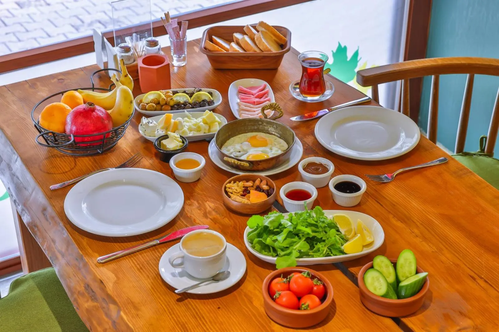 Breakfast in Kas Bilgin Hotel