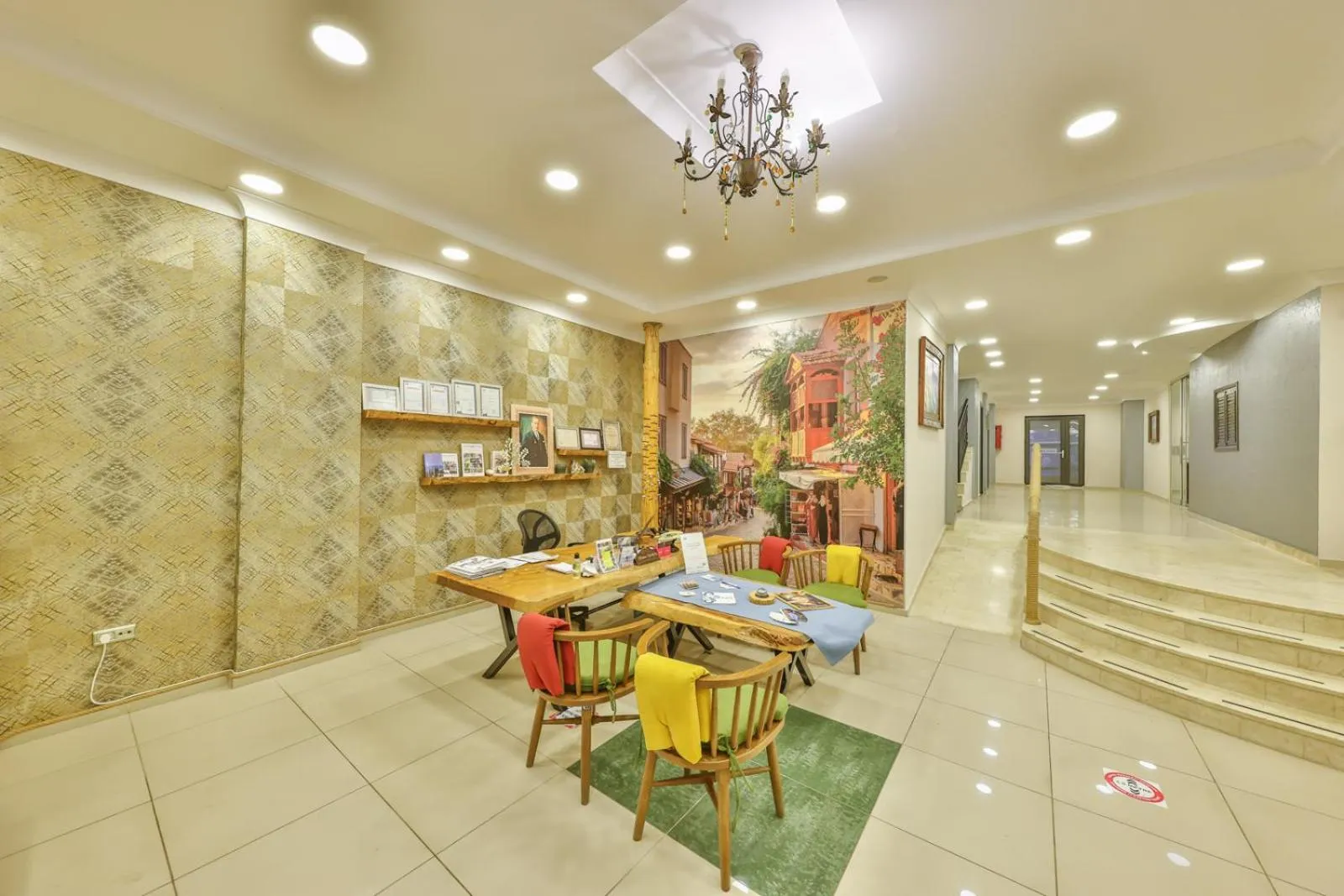 Lobby or reception in Kas Bilgin Hotel