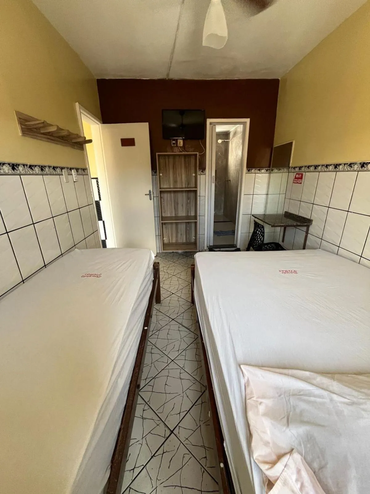 Bed in Pousada Freitas