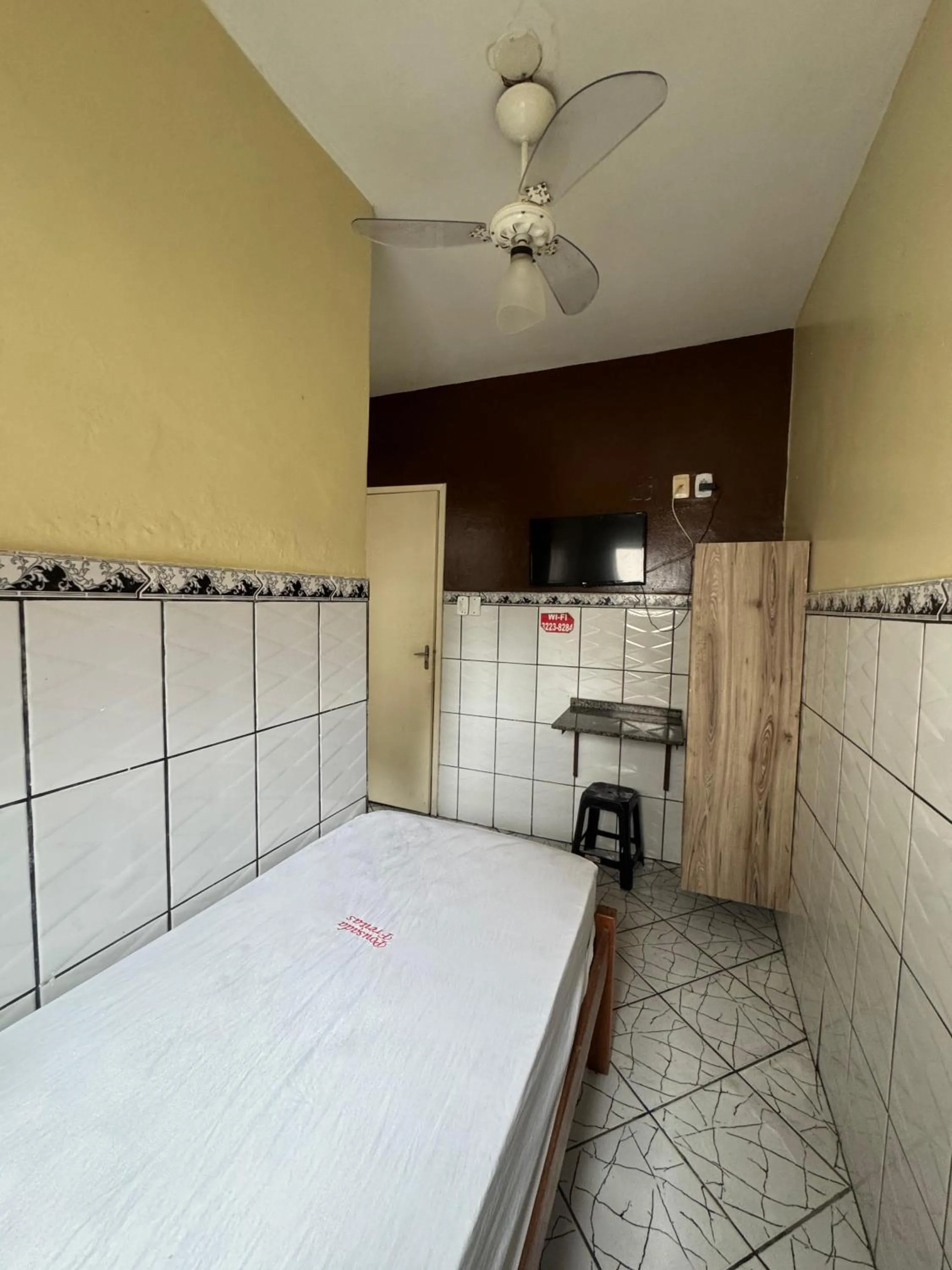 Bed in Pousada Freitas