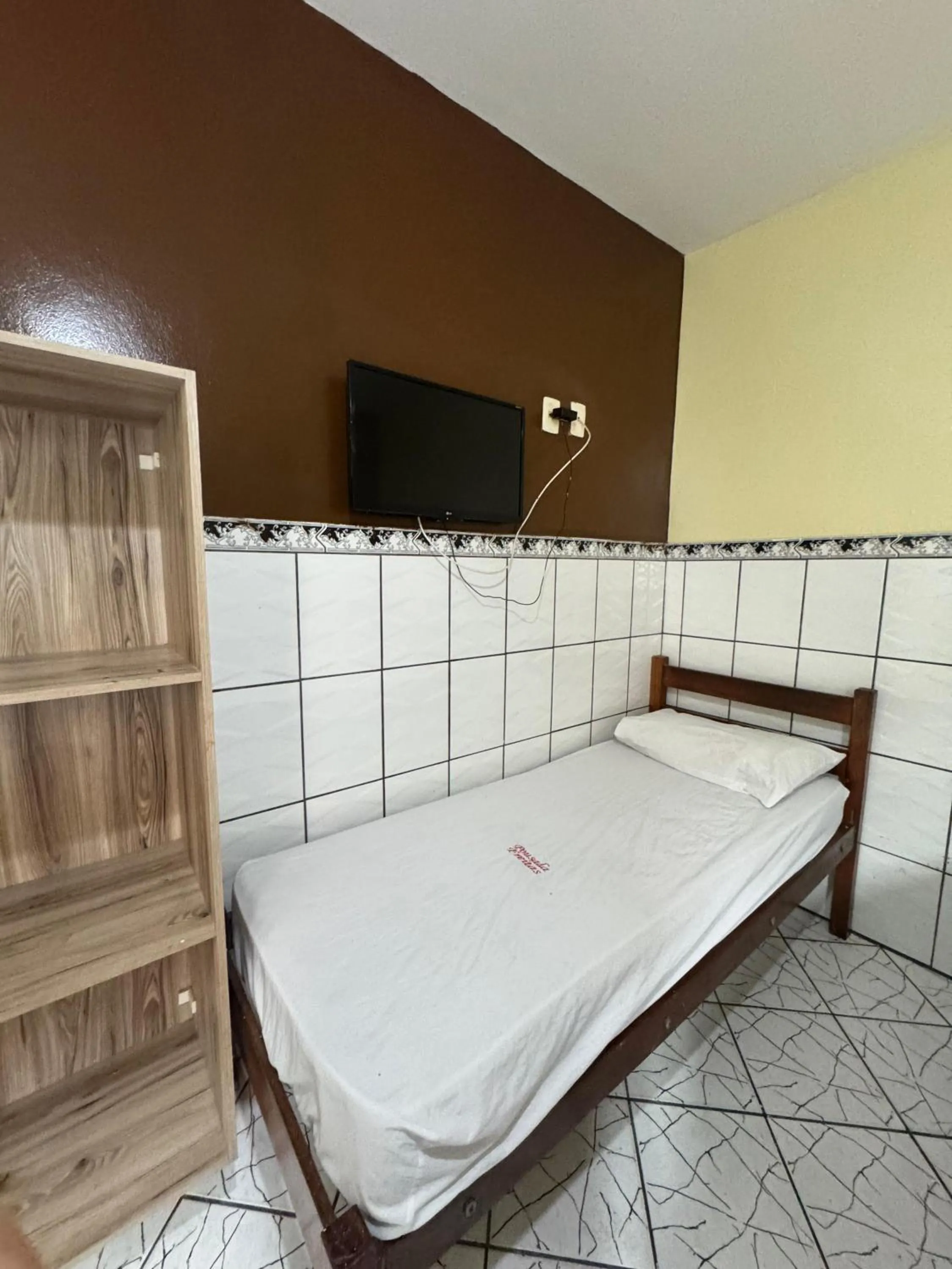 Bed in Pousada Freitas