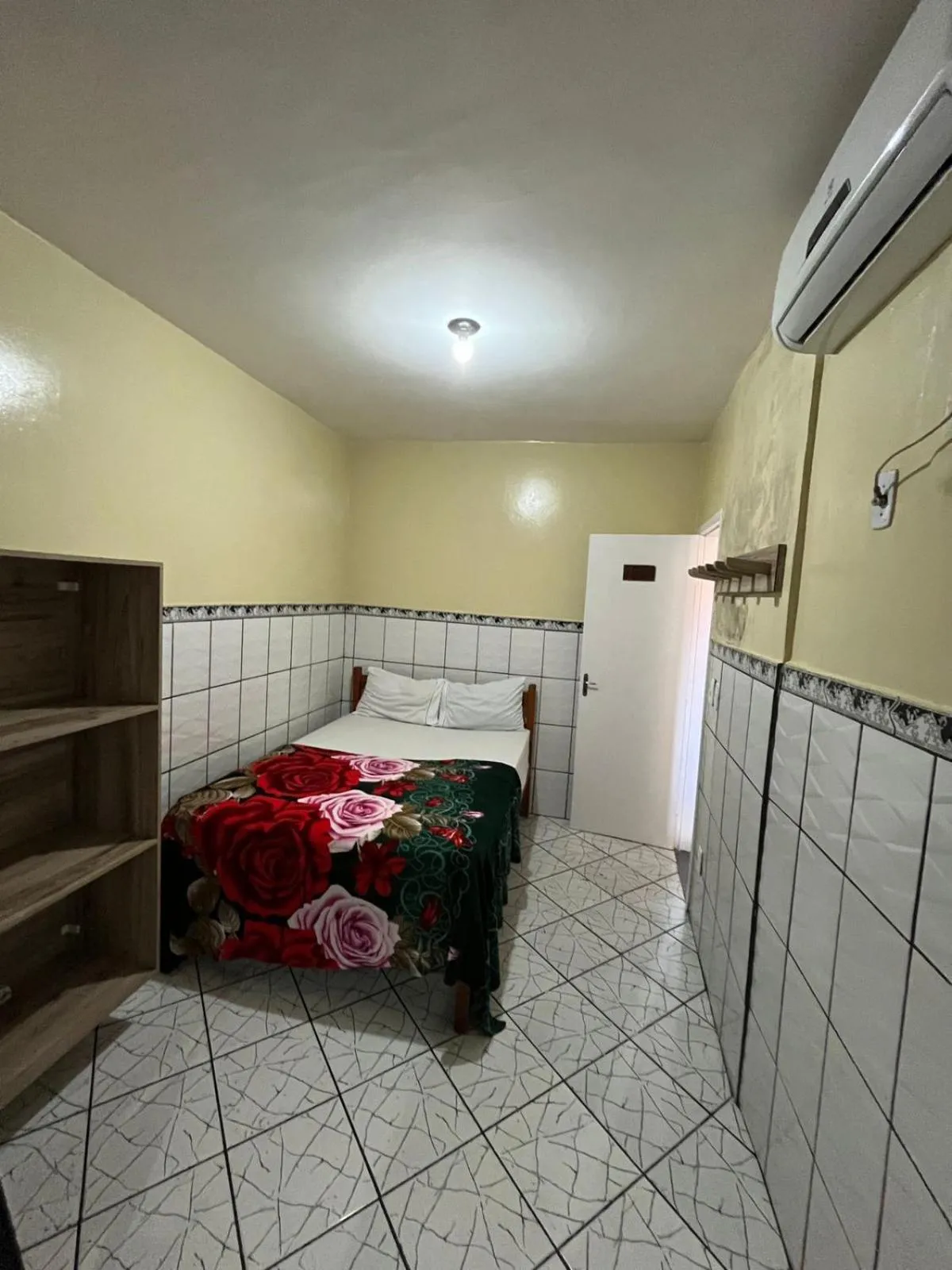 Bed in Pousada Freitas