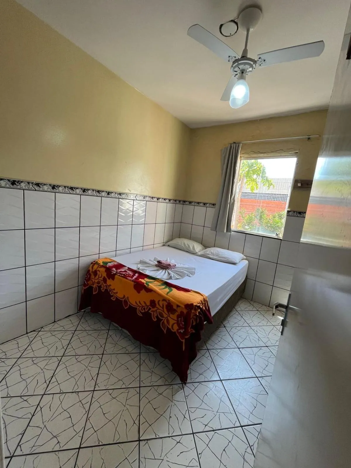 Bed in Pousada Freitas