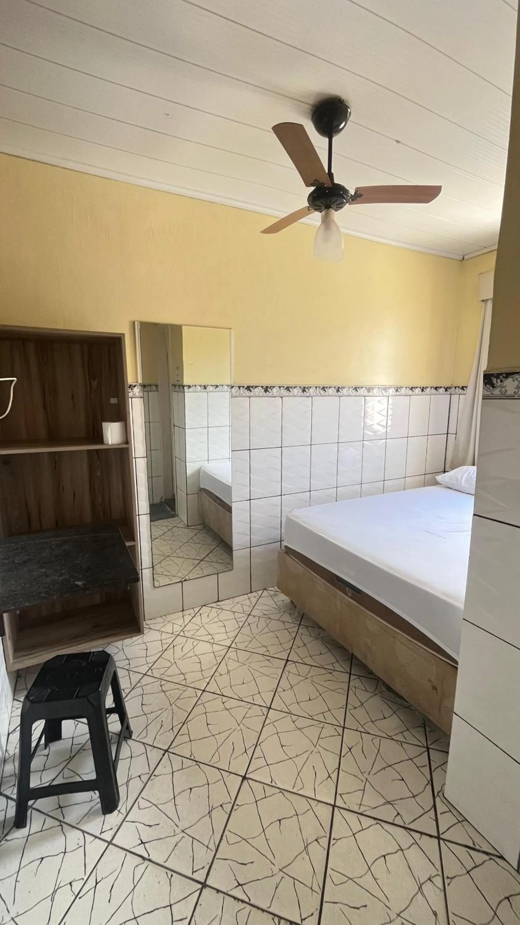 Bed in Pousada Freitas