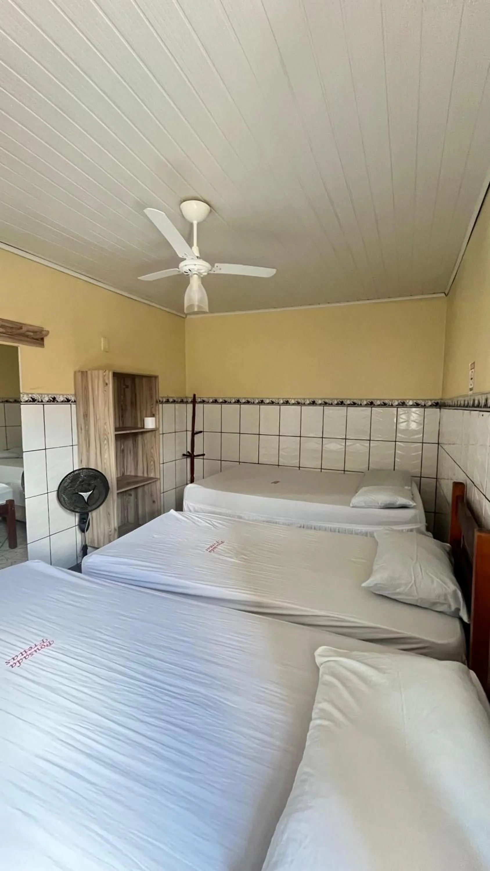 Bed in Pousada Freitas