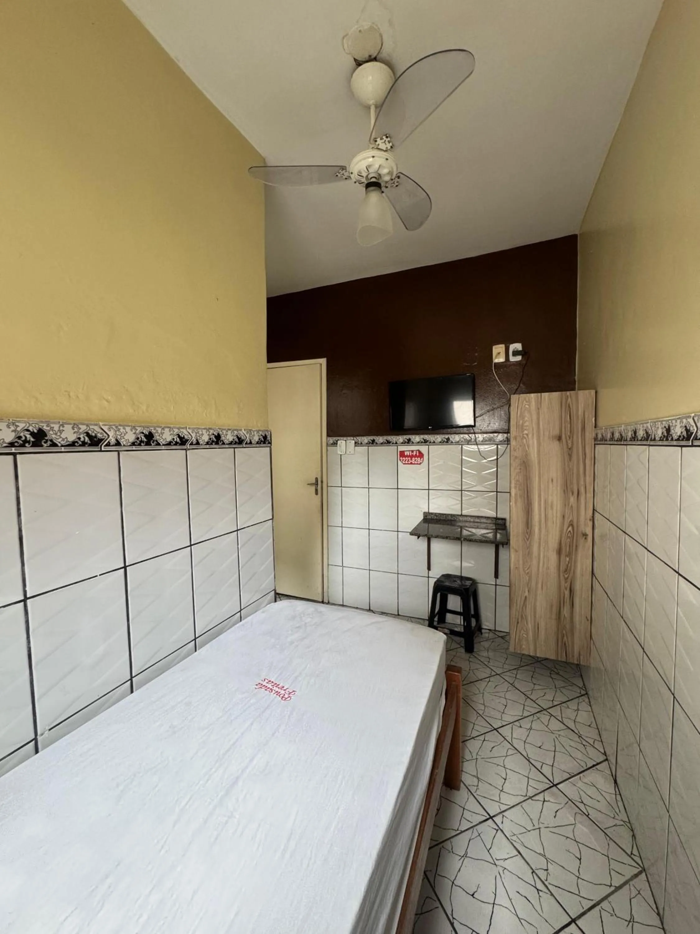 Bed in Pousada Freitas