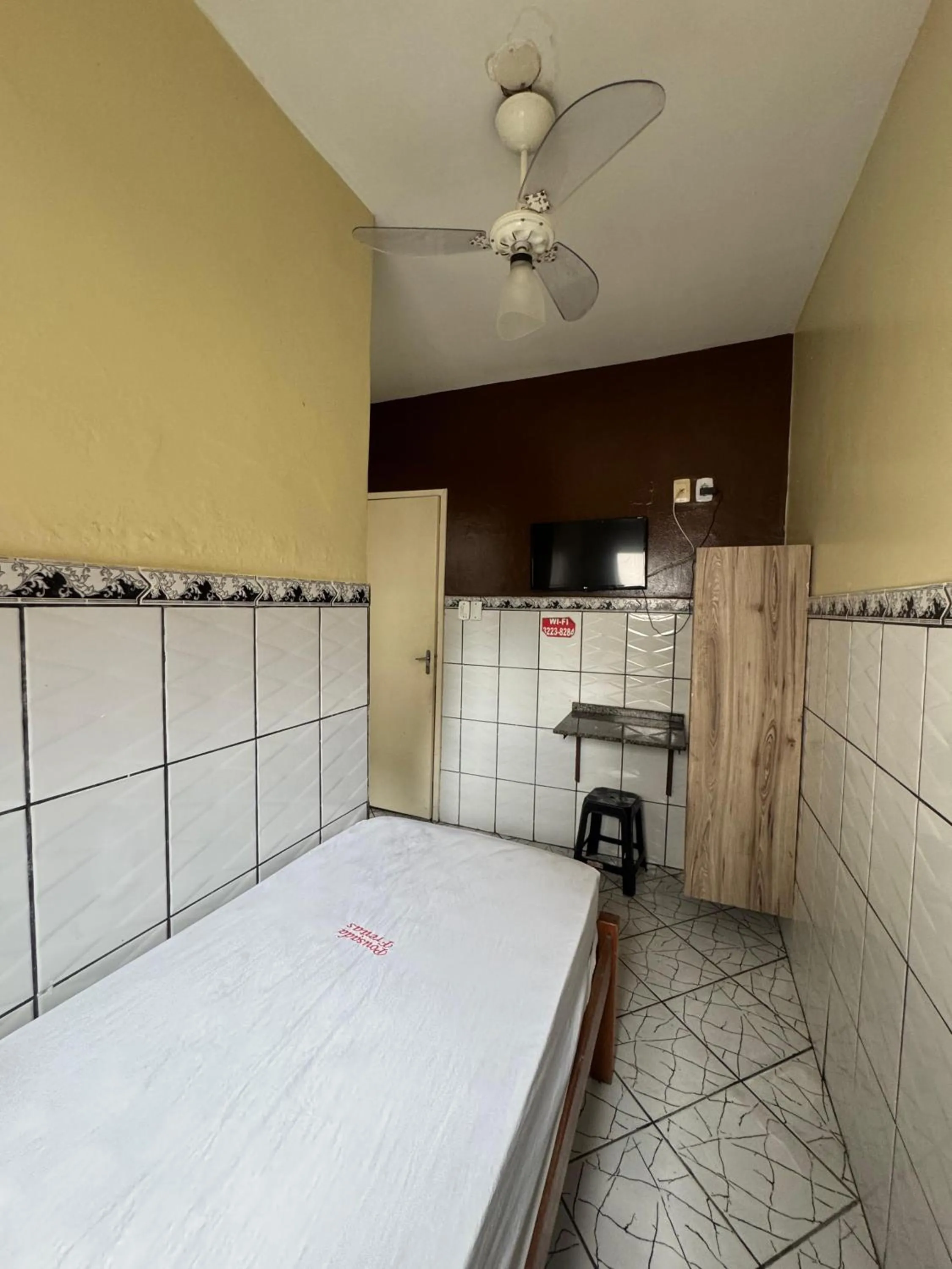 Bed in Pousada Freitas