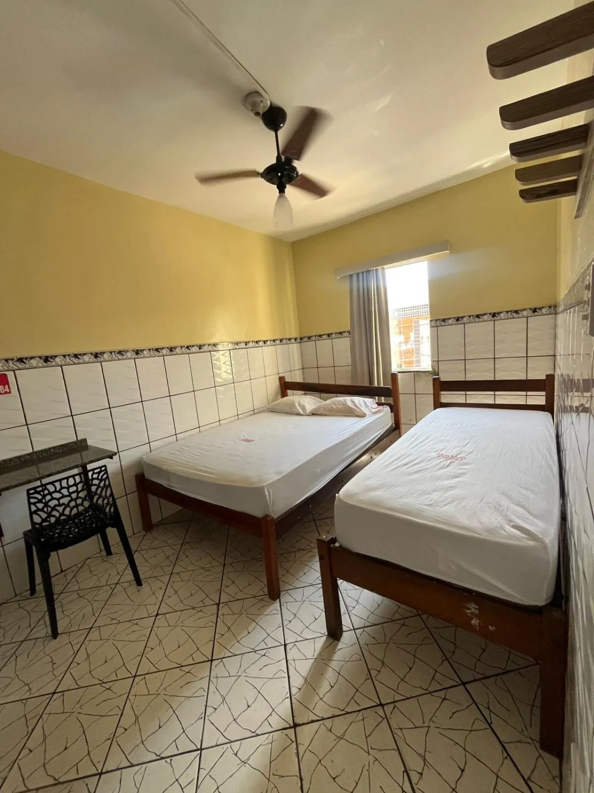 Bed in Pousada Freitas