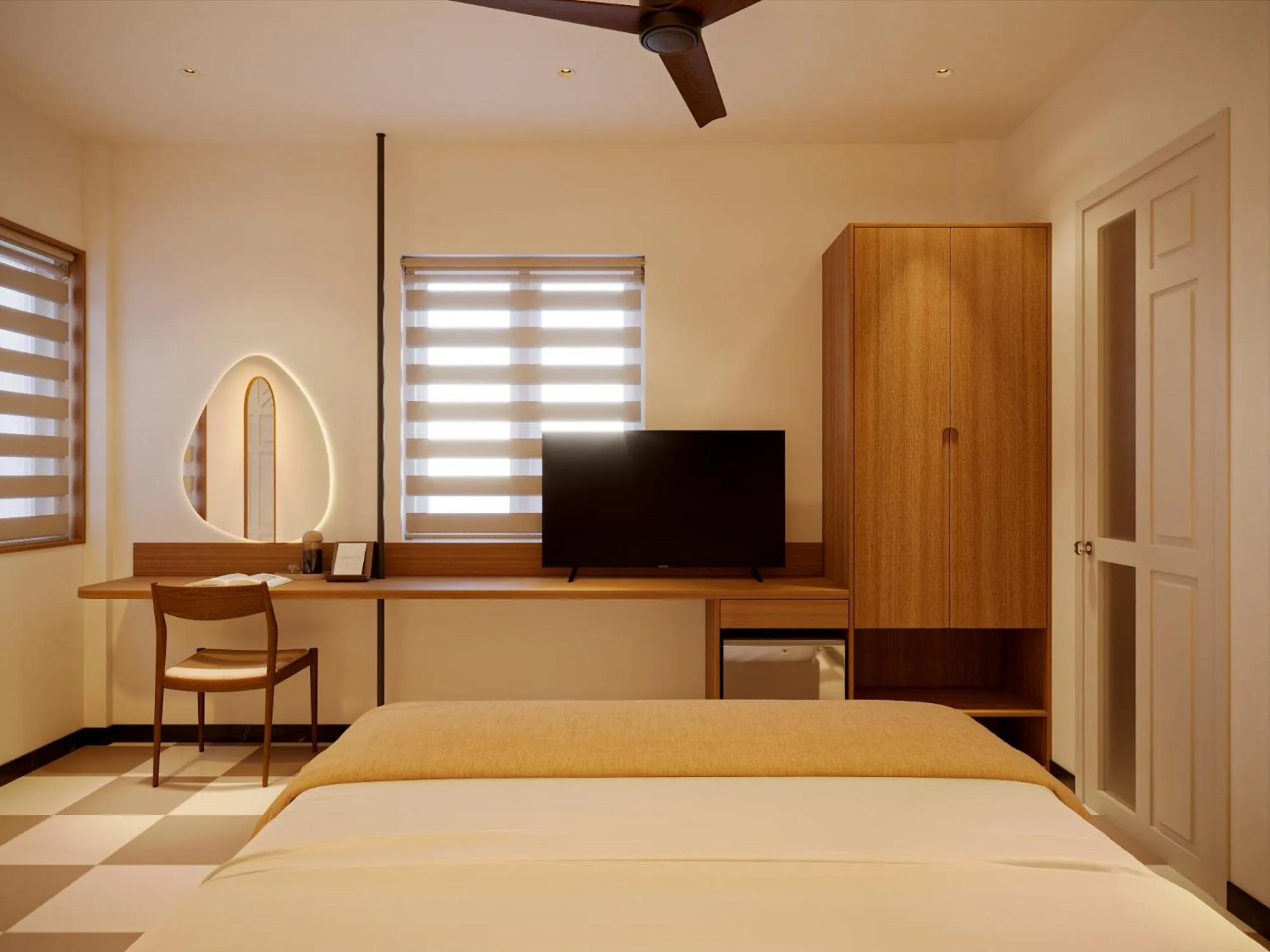 Bedroom, Bed in Hans Hotel