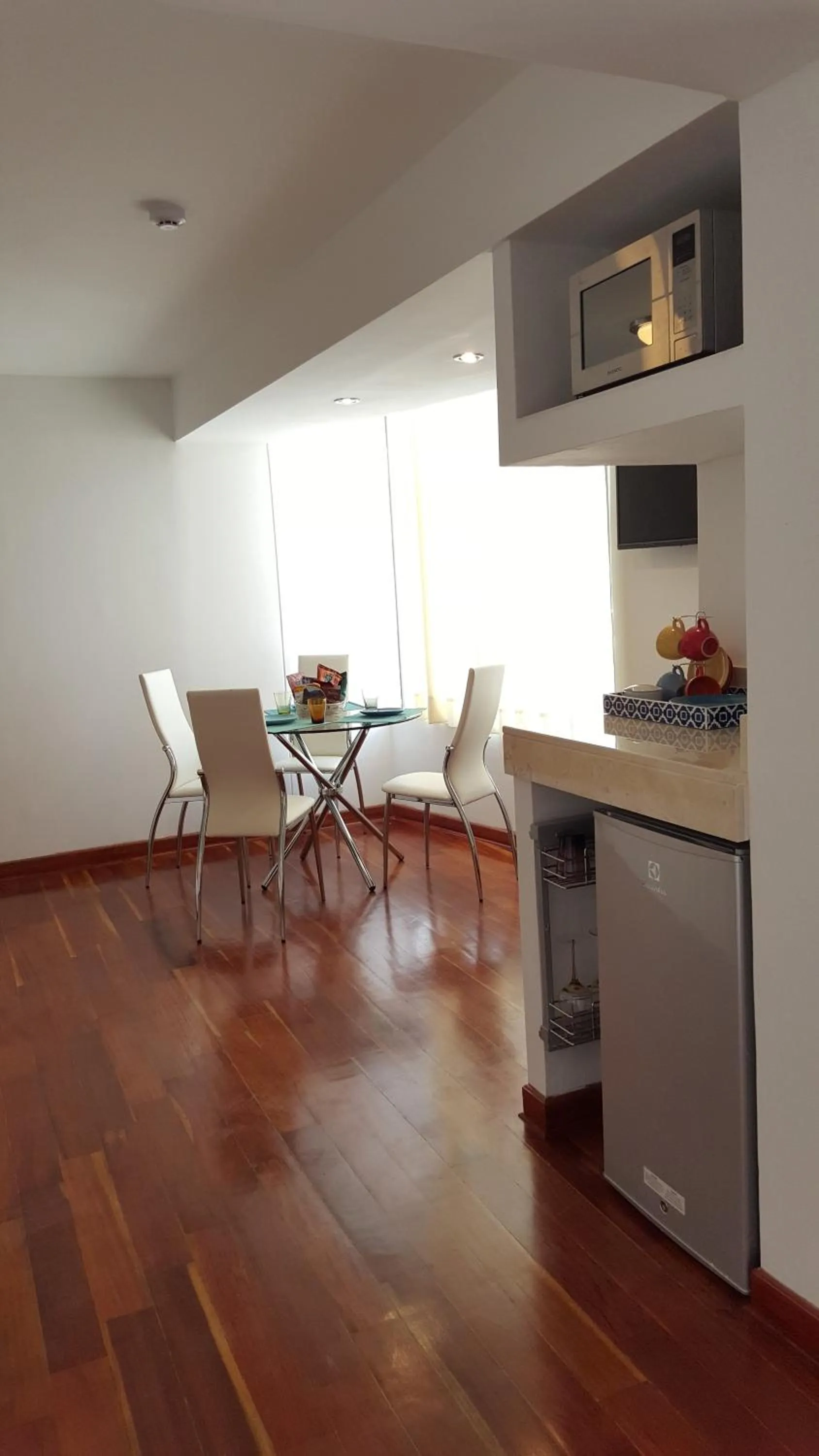 Kitchen or kitchenette in Wayqey Hotel