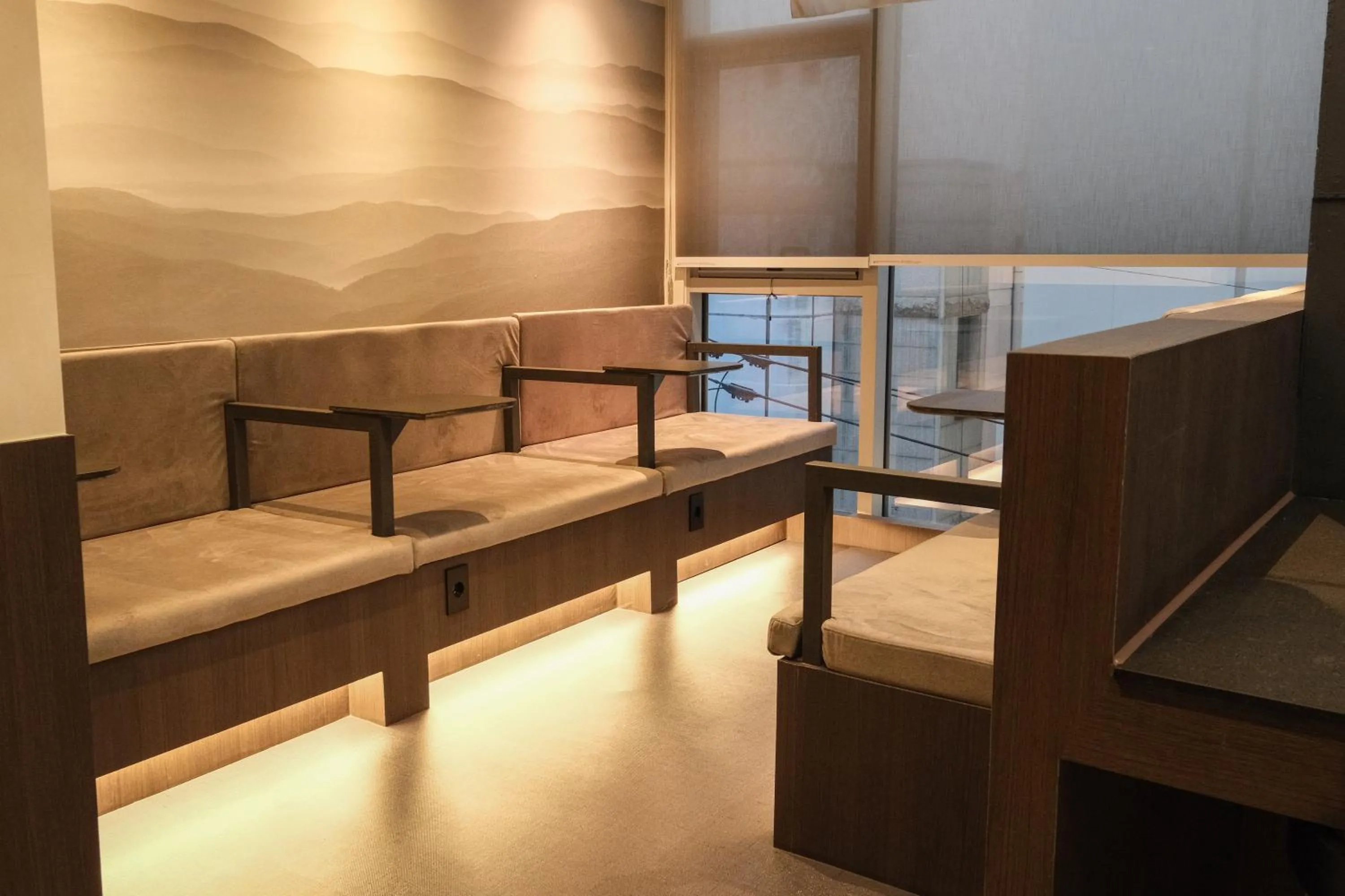 Seating area in GOYOO INN & cabins