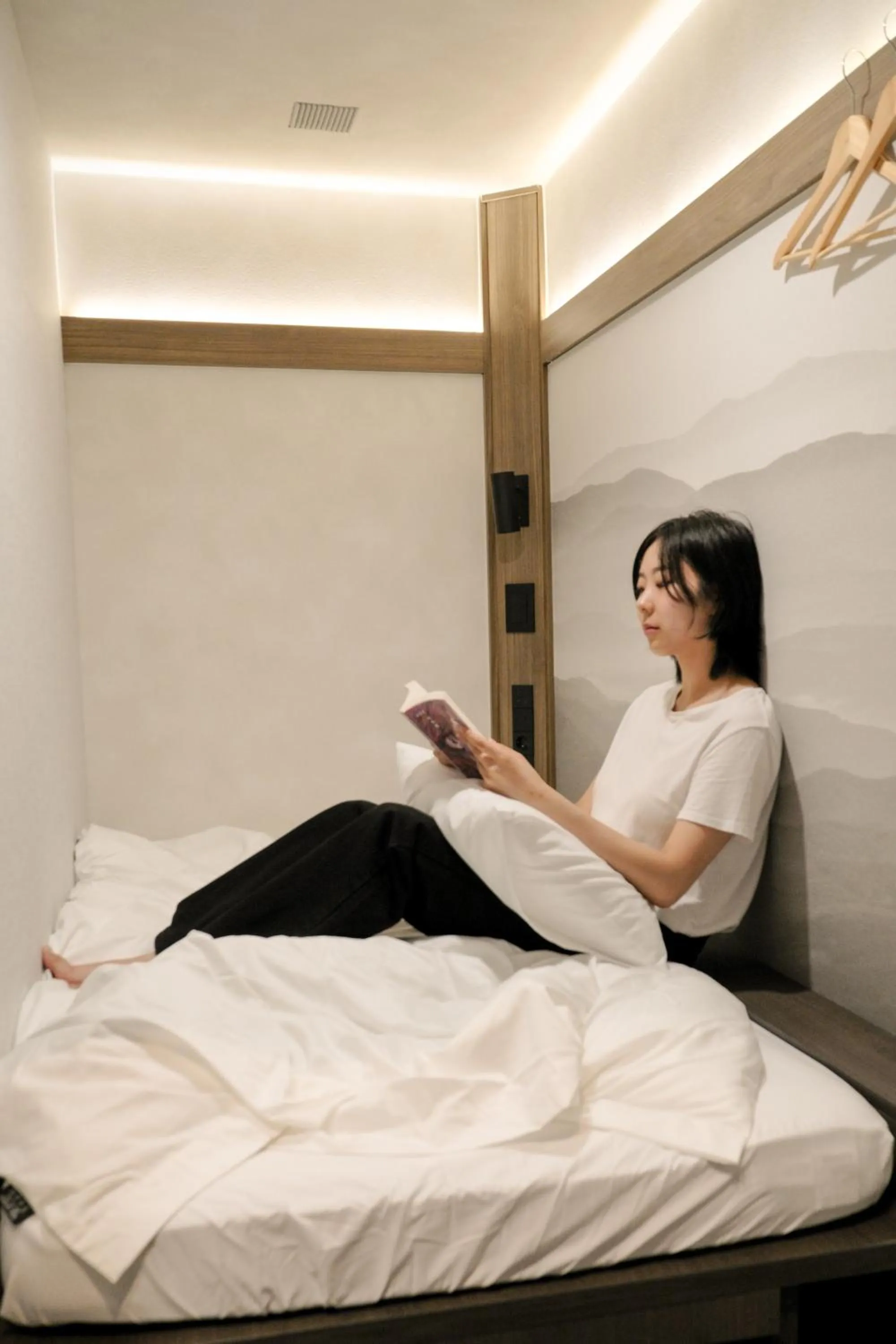 Bed in GOYOO INN & cabins