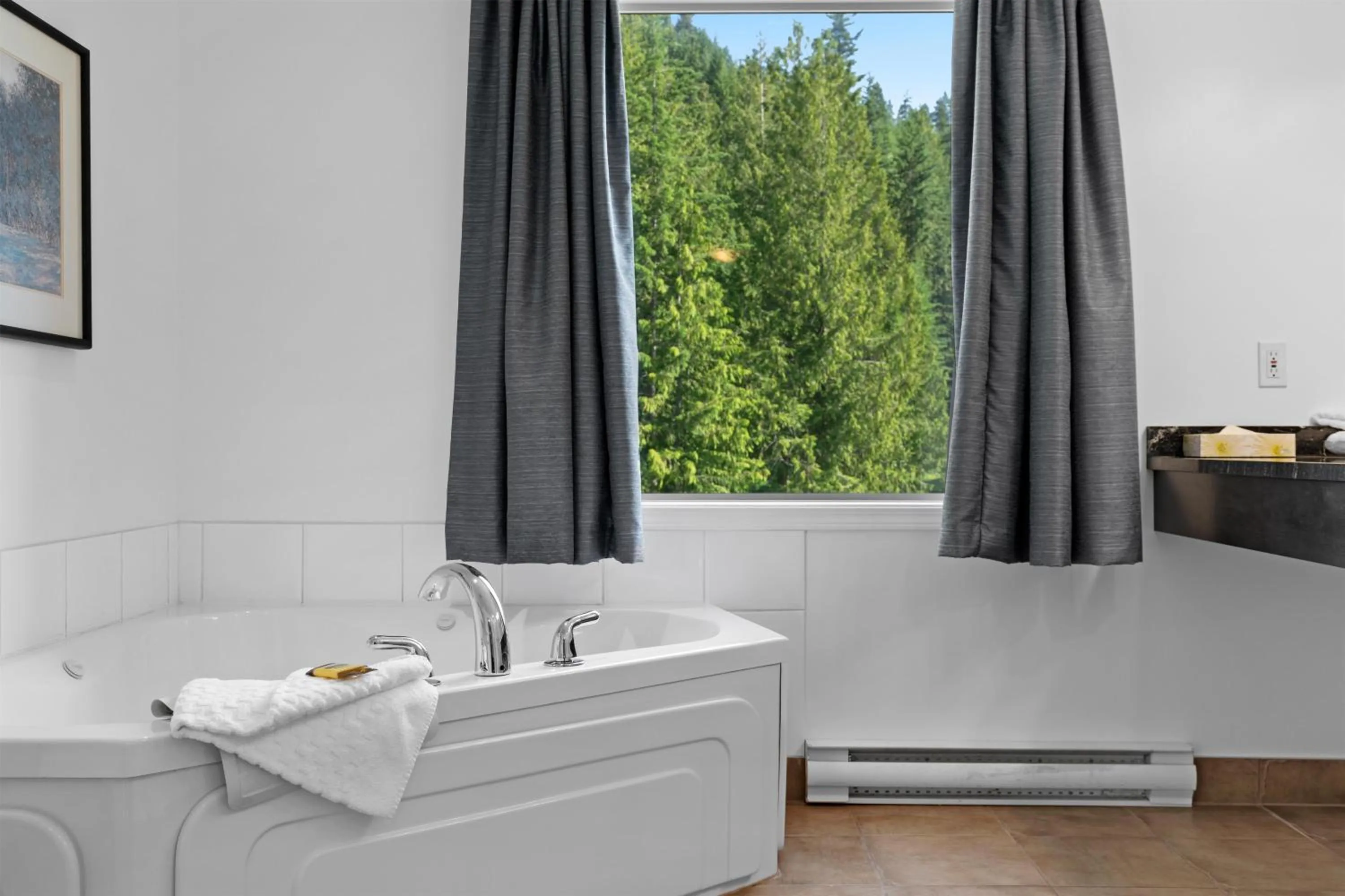 Bathroom in Kootenay Lakeview Resort BW Signature Collection