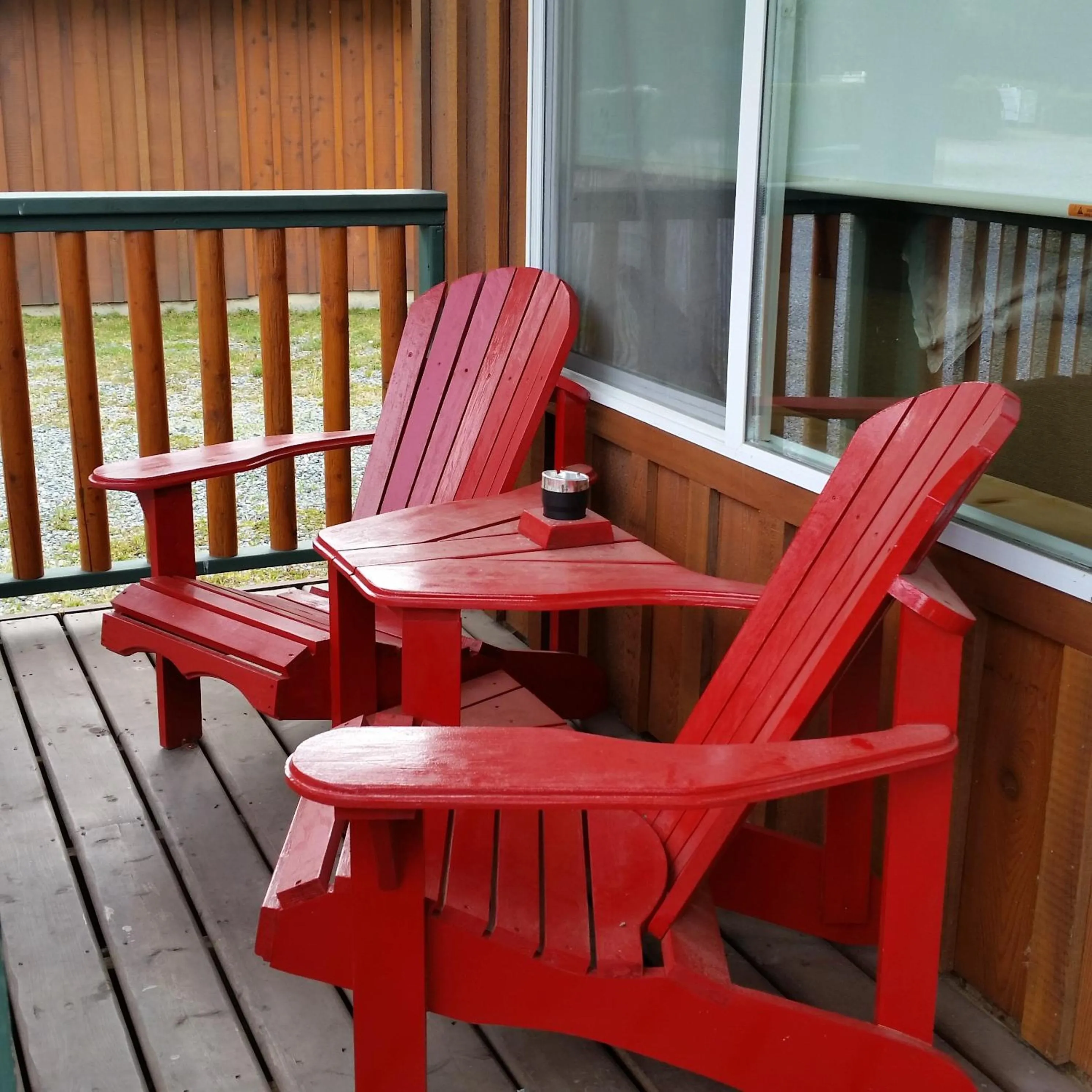 Patio in Sunshine Valley RV Resort and Cabins
